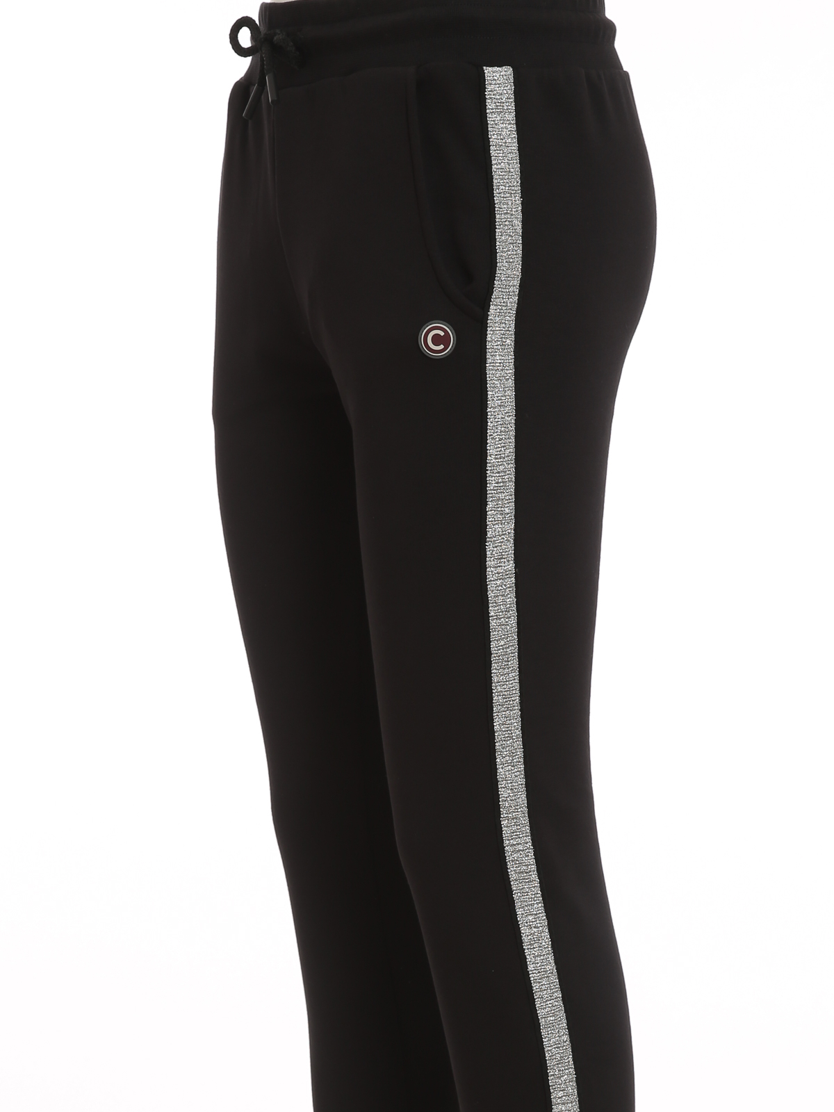 adidas lurex tape joggers