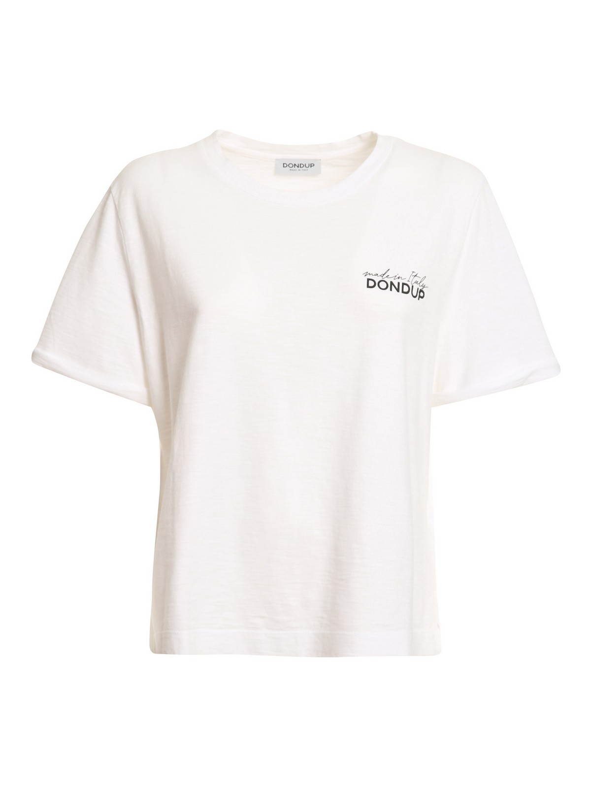 Trots rand Schurend T-shirts Dondup - Breast logo T-shirt - S903JF0195DCU8000 | iKRIX.com