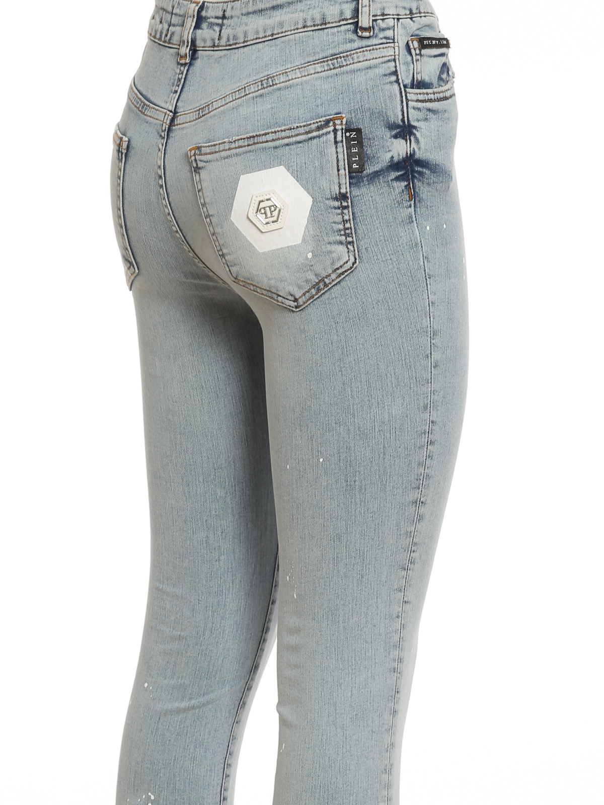 Skinny jeans Philipp Plein - Spotted jeans - WDT1842PDE004N08FB