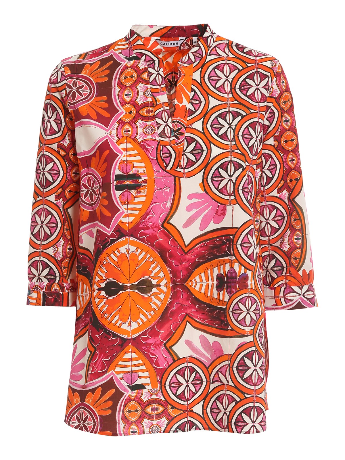 Blouses Caliban - Patterned blouse - PMUYJTFH1 | Shop online at iKRIX