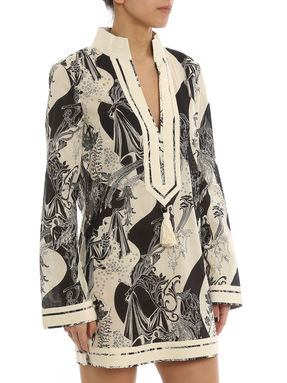 Tunics Tory Burch - Printed tunic - 87522013 | Shop online at iKRIX