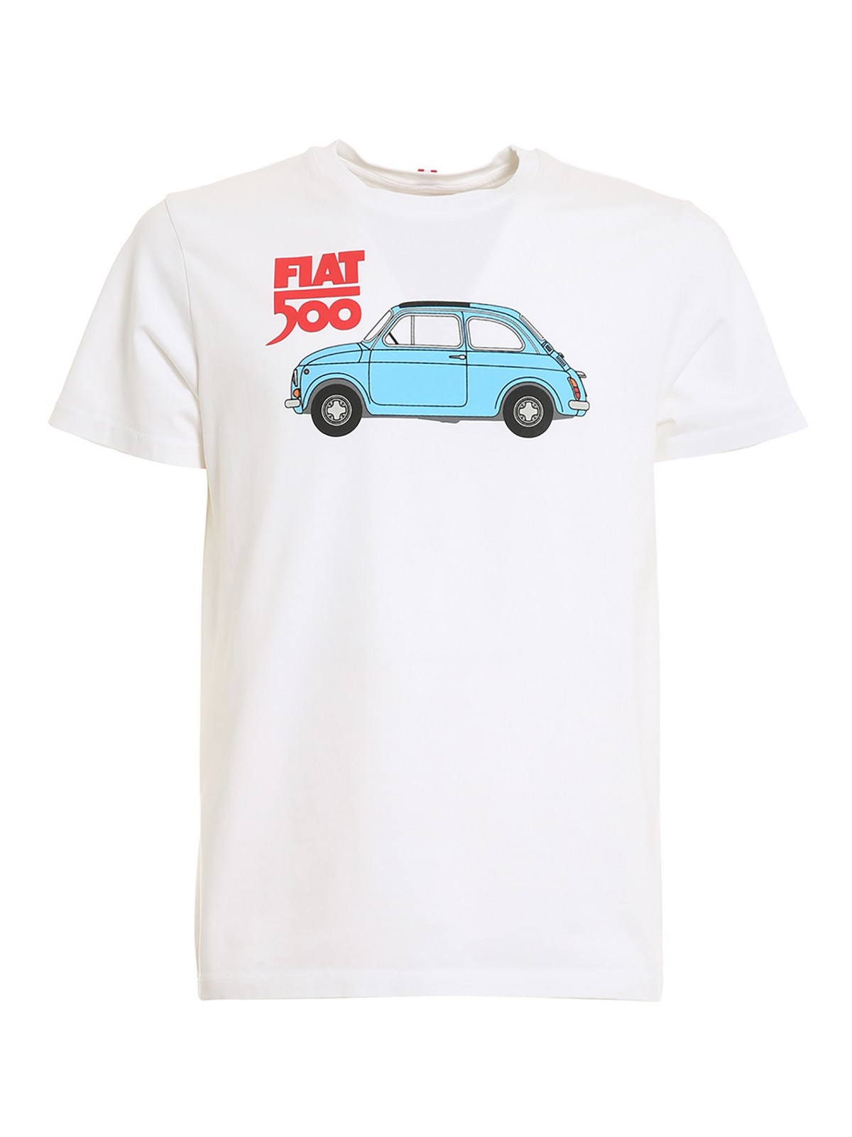 T-shirts Mc2 Saint Barth - Fiat 500 T-shirt - MAN500FULL01N | iKRIX.com