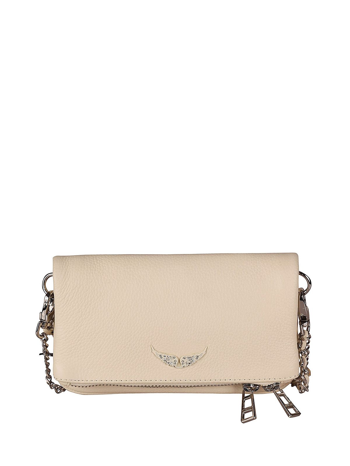 Cross body bags Zadig&Voltaire - Swing Your Wings leather crossbody bag ...