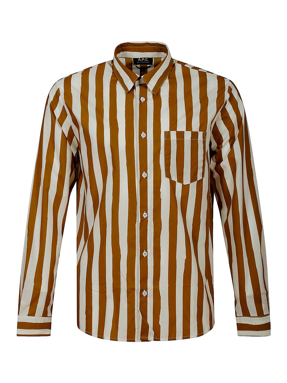 Shirts A.P.C. - Cotton striped shirt - COEUJH12511DAD | iKRIX.com