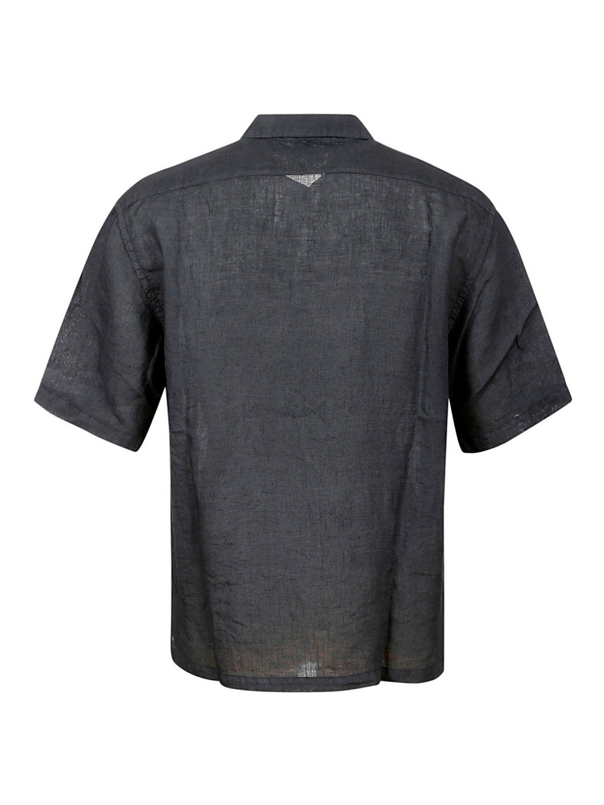 barena slub linen shirt