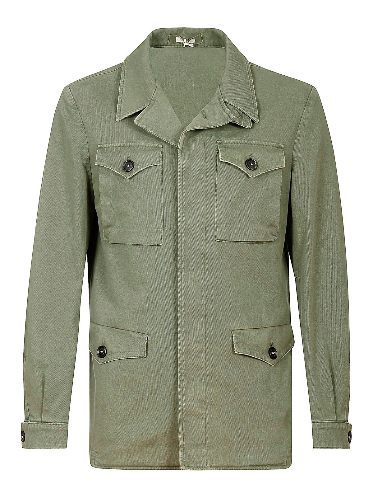 Casual jackets Massimo Alba - Cotton field jacket - FIELDT3164U648