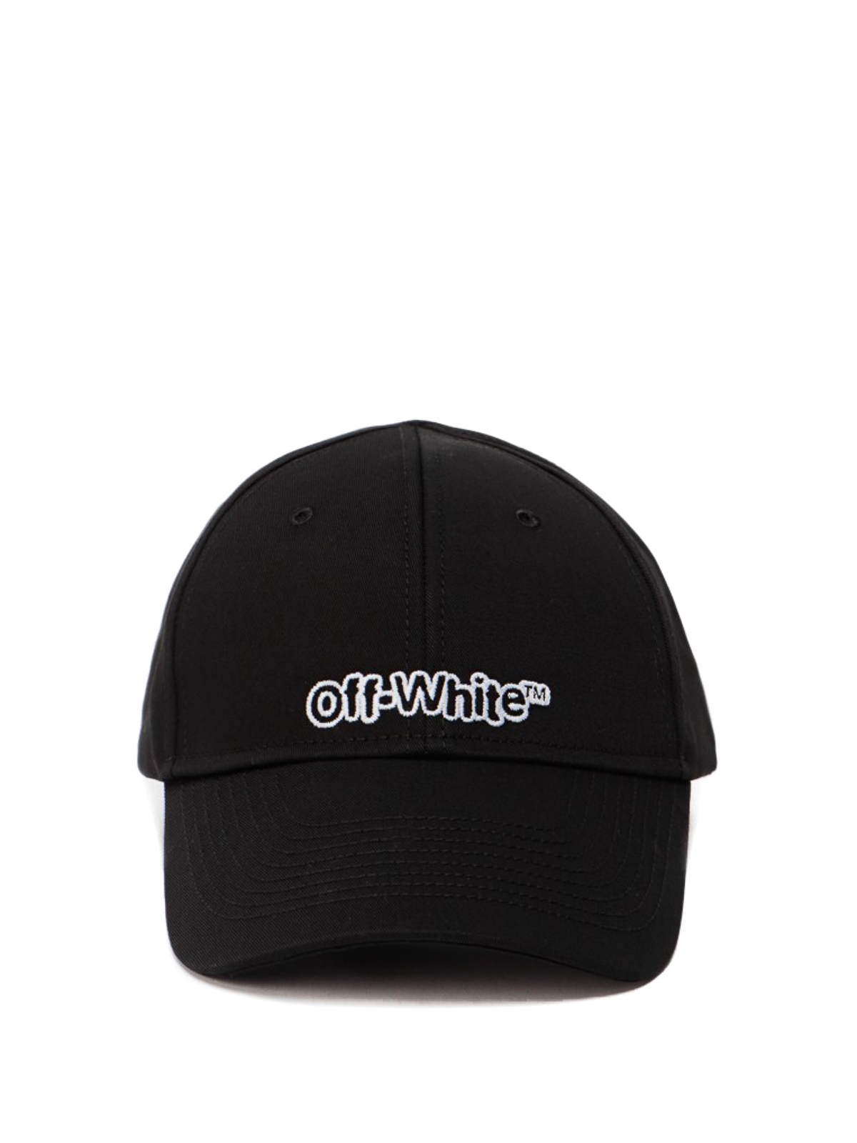 Hats & caps Off-White - Ff Blur cotton baseball cap - OMLB041S22FAB0041001