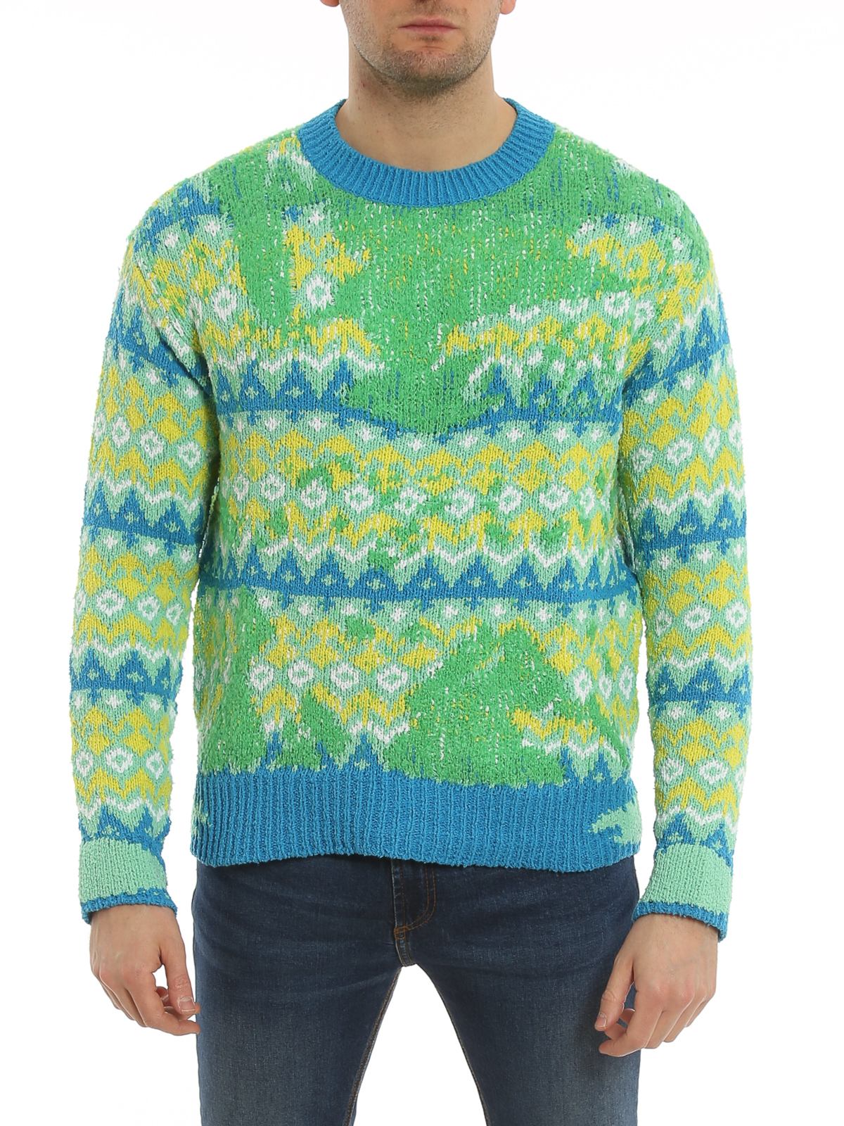 Crew necks Andersson Bell - Jacquard sweater - ATB669USKBLNE