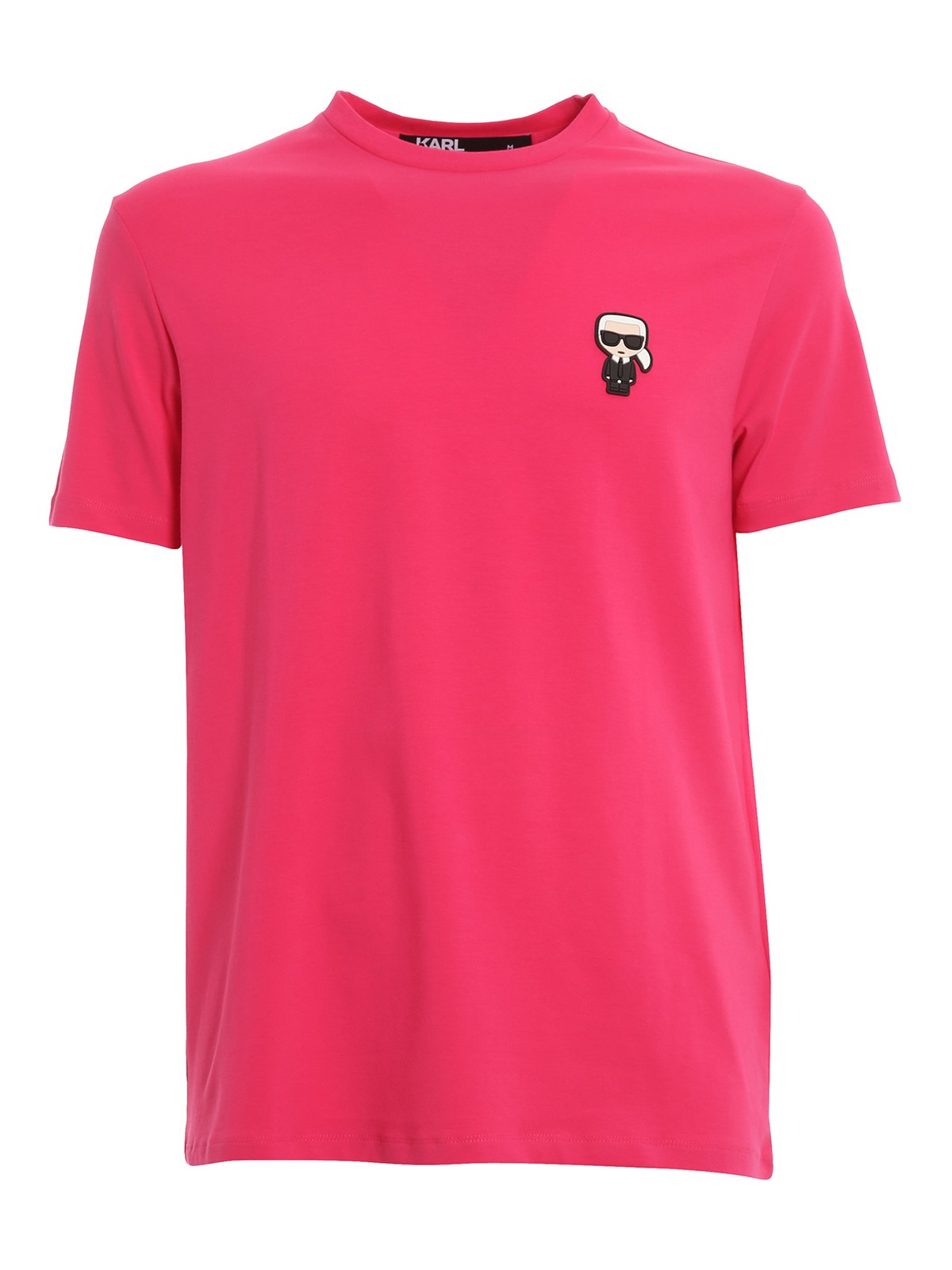 T-shirts Karl Lagerfeld - Rubber Karl patch T-shirt - 755027521221220
