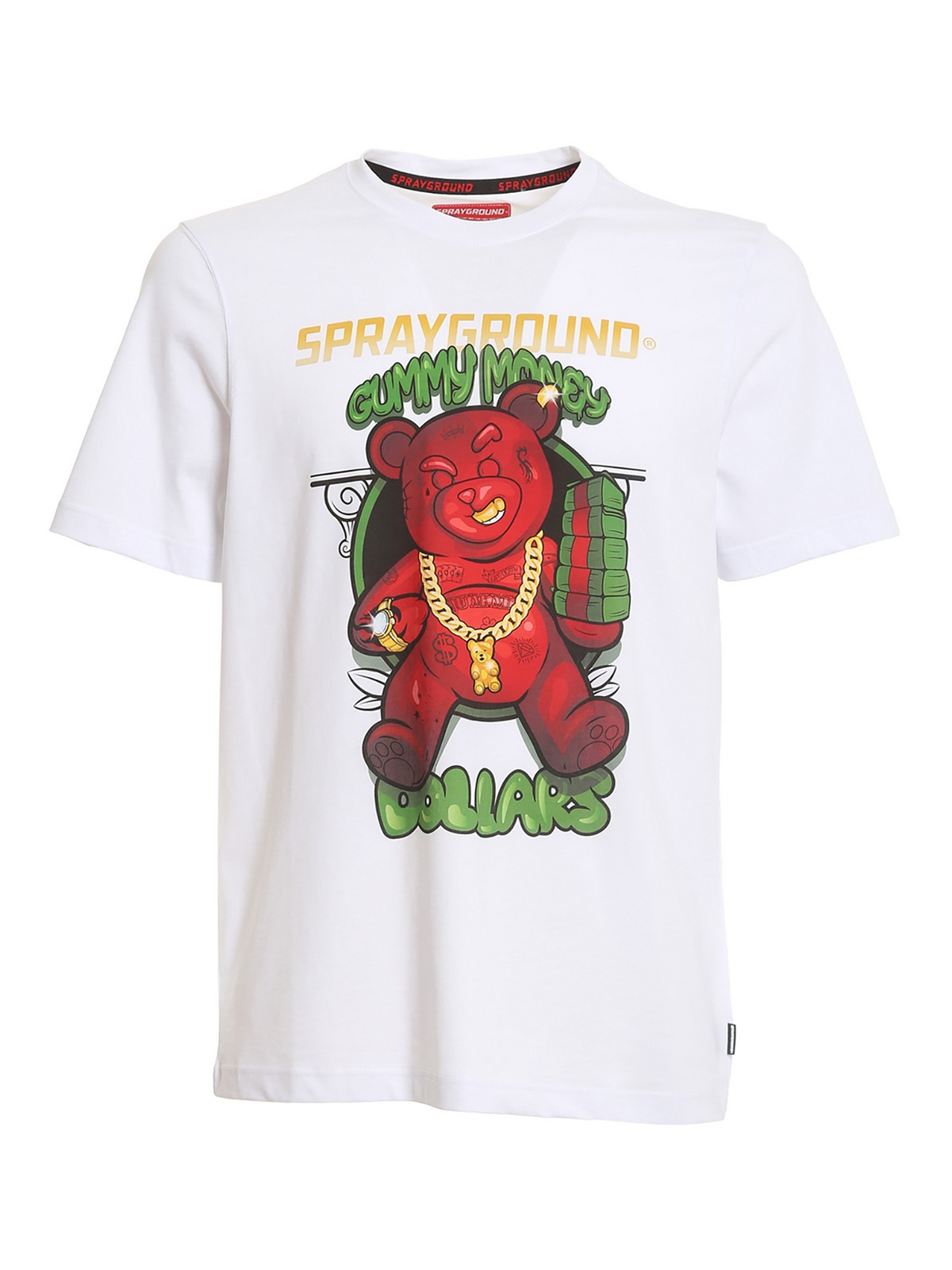 T-shirts Sprayground - Printed T-shirt - SP158WHT | Shop online at iKRIX