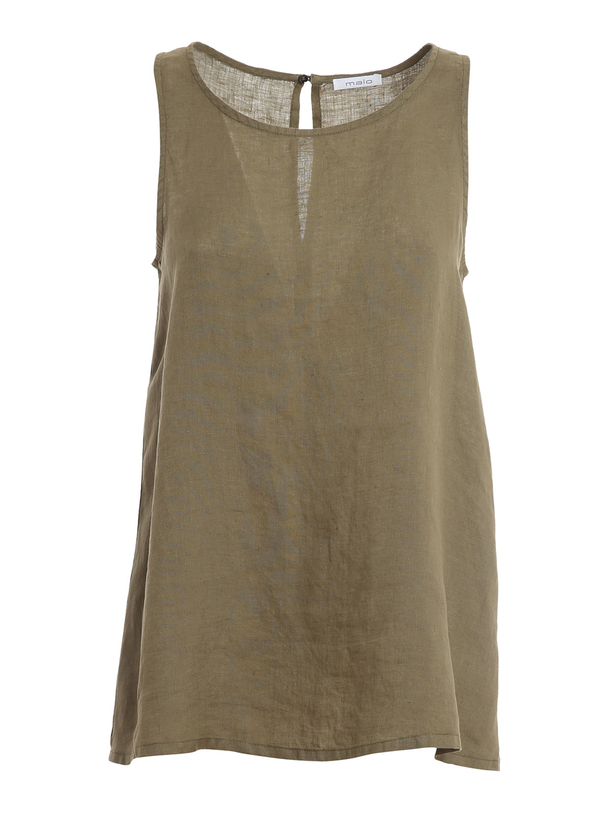 Tops & Tank tops Malo Linen tank top DRF011T5U43E3212