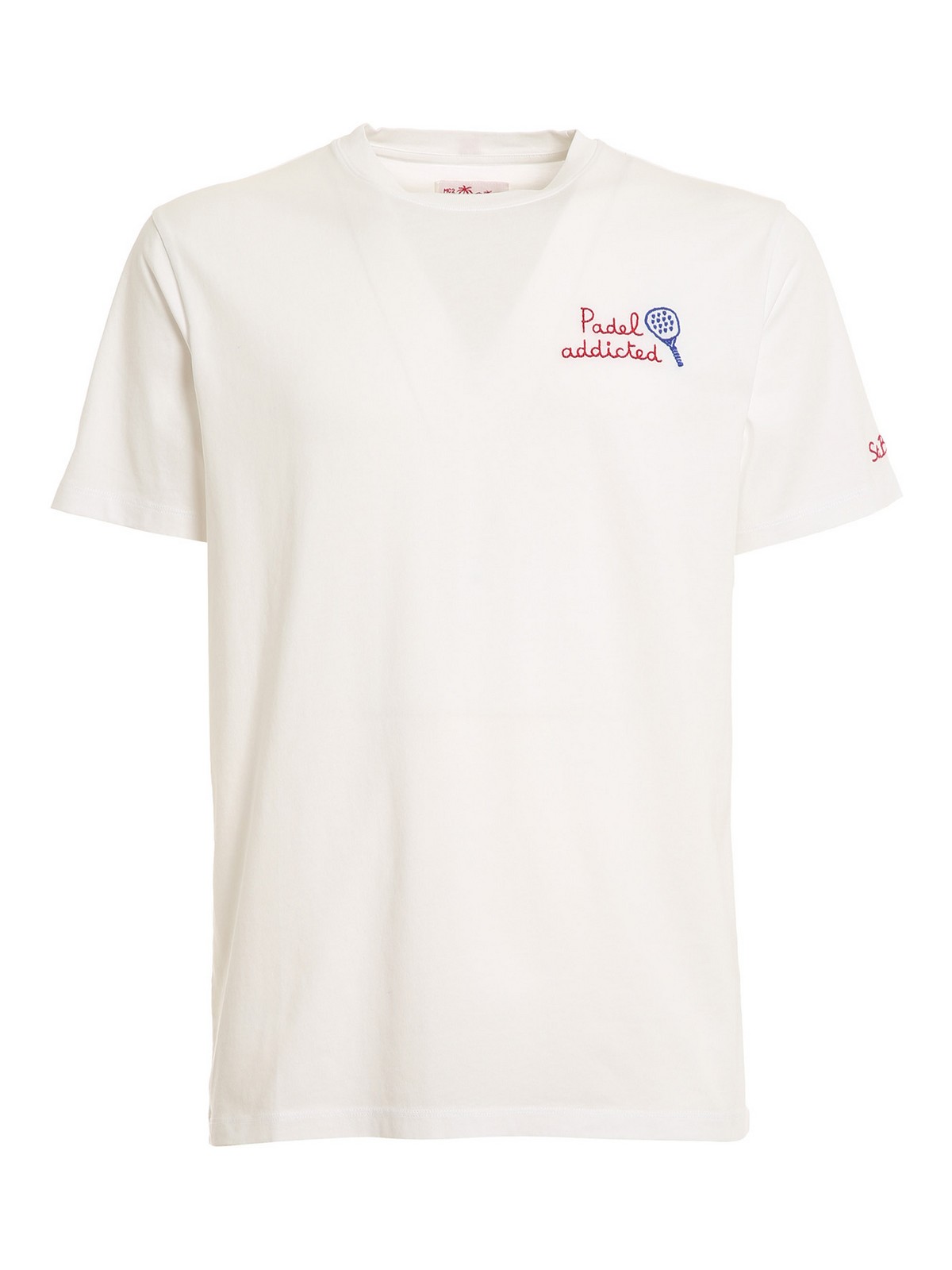 T-shirts Mc2 Saint Barth - Padel addicted T-shirt - PORTOFINOEMBPADELADD01N