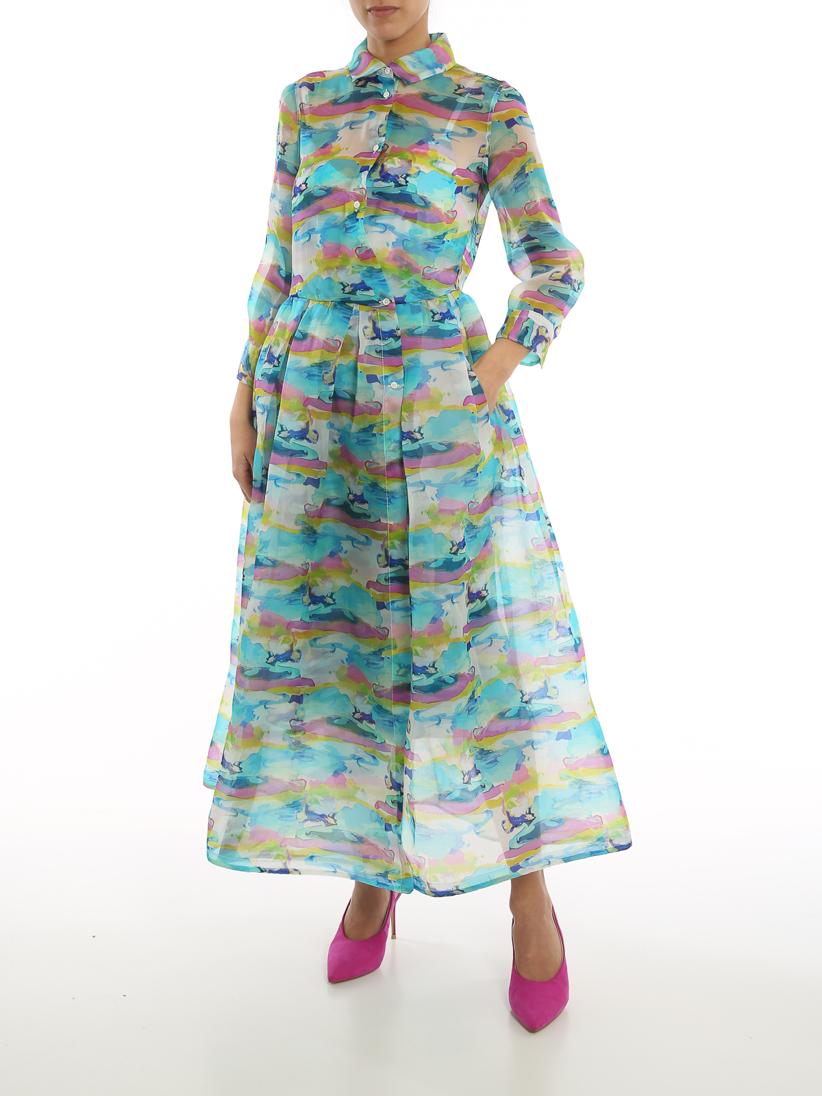 Afhankelijk Verplicht neerhalen Maxi dresses Sara Roka - Elena dress - ELENASD90BD | Shop online at iKRIX