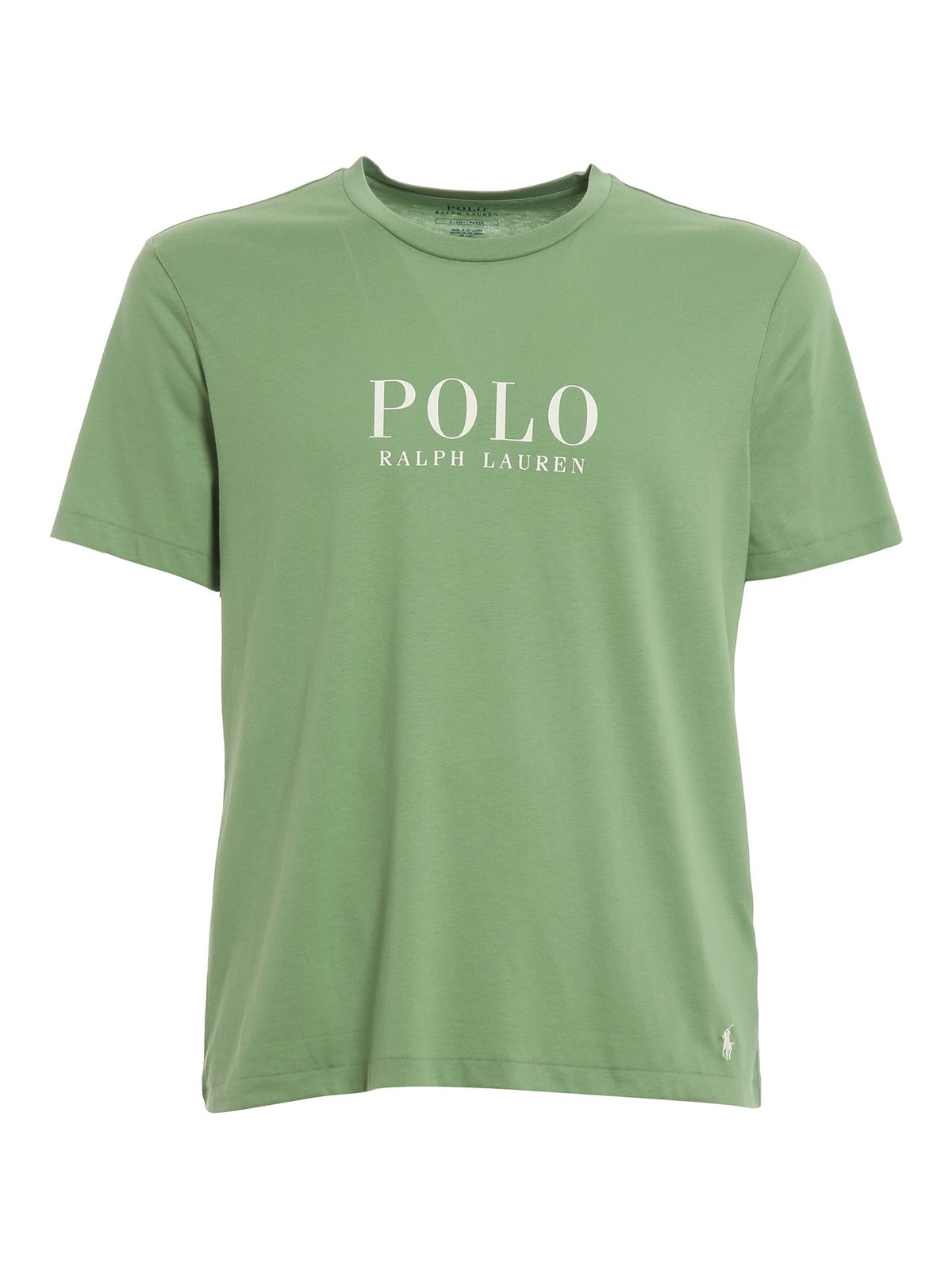 T-shirts Polo Ralph Lauren - Logo lettering print T-shirt - 714862615001