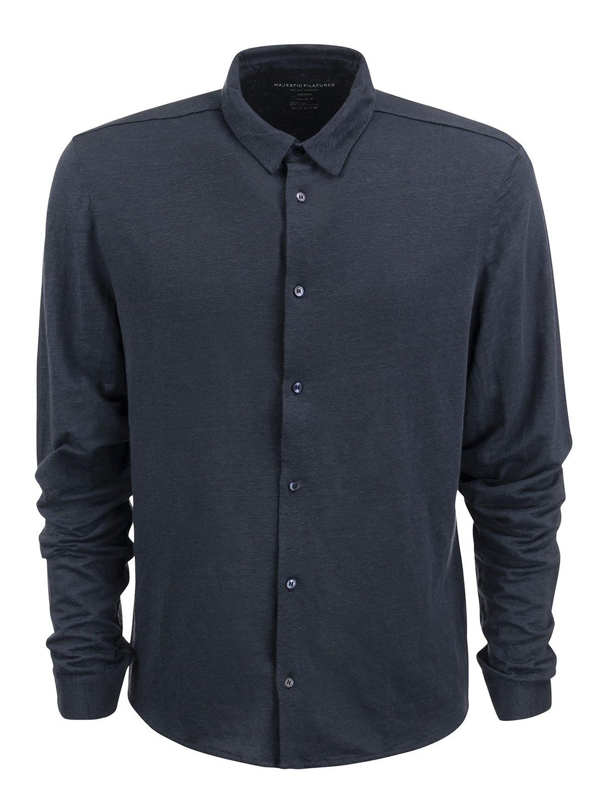 stretch linen shirt