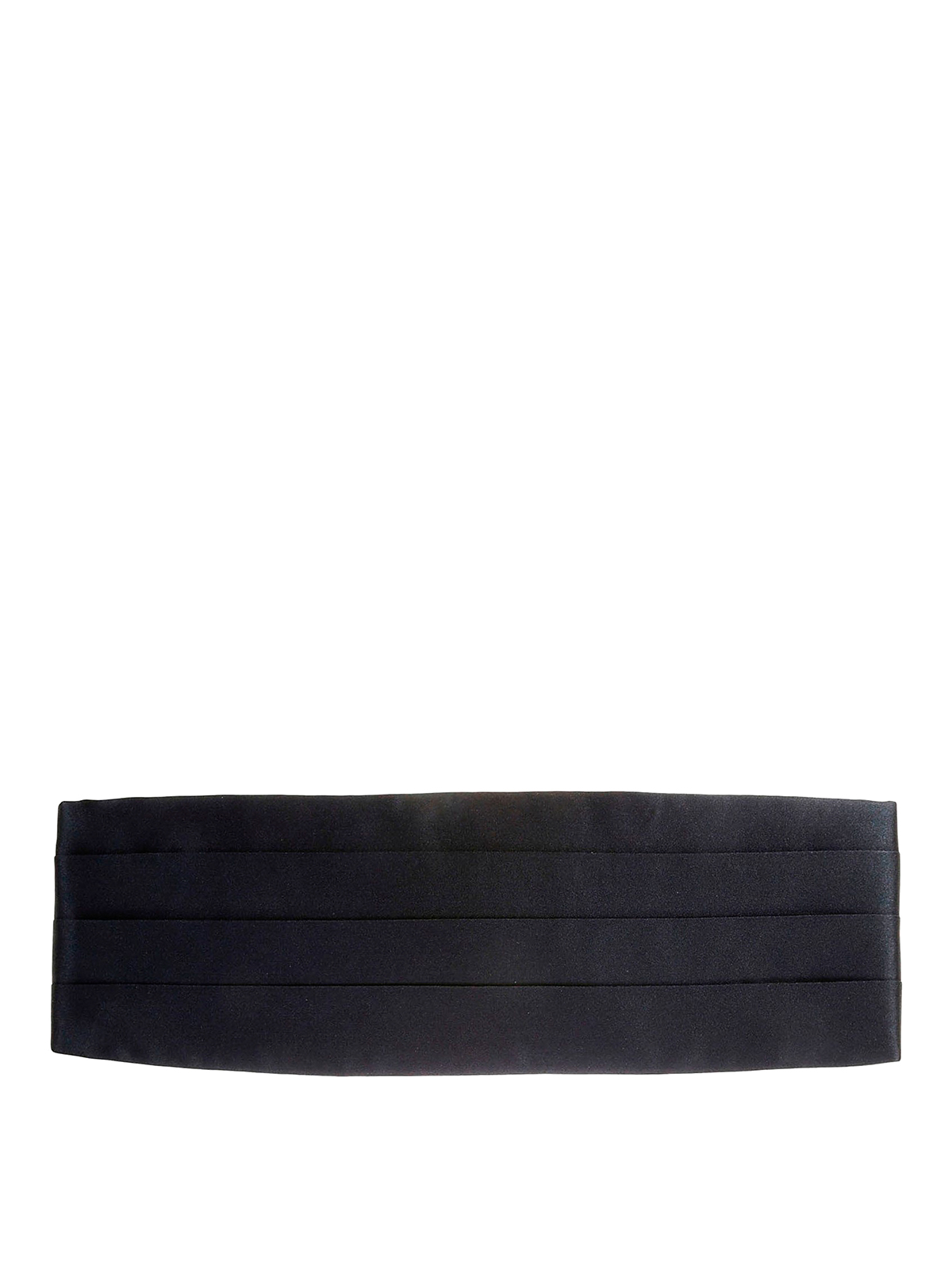 Belts Z Zegna - Silk tuxedo sash - Z3D60T5S7BL1 | Shop online at iKRIX