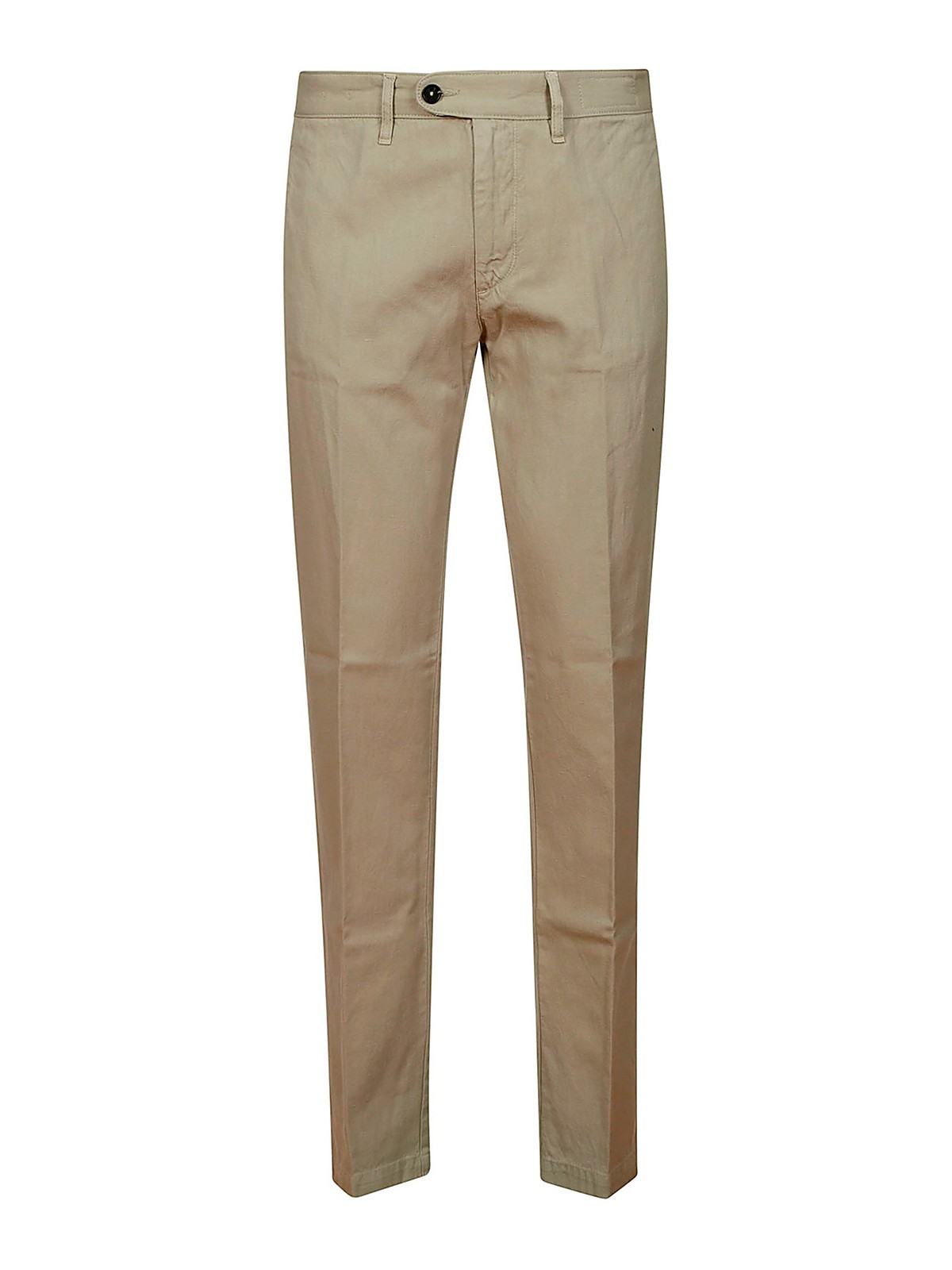 Tailored & Formal trousers Massimo Alba - Cotton and linen trousers ...