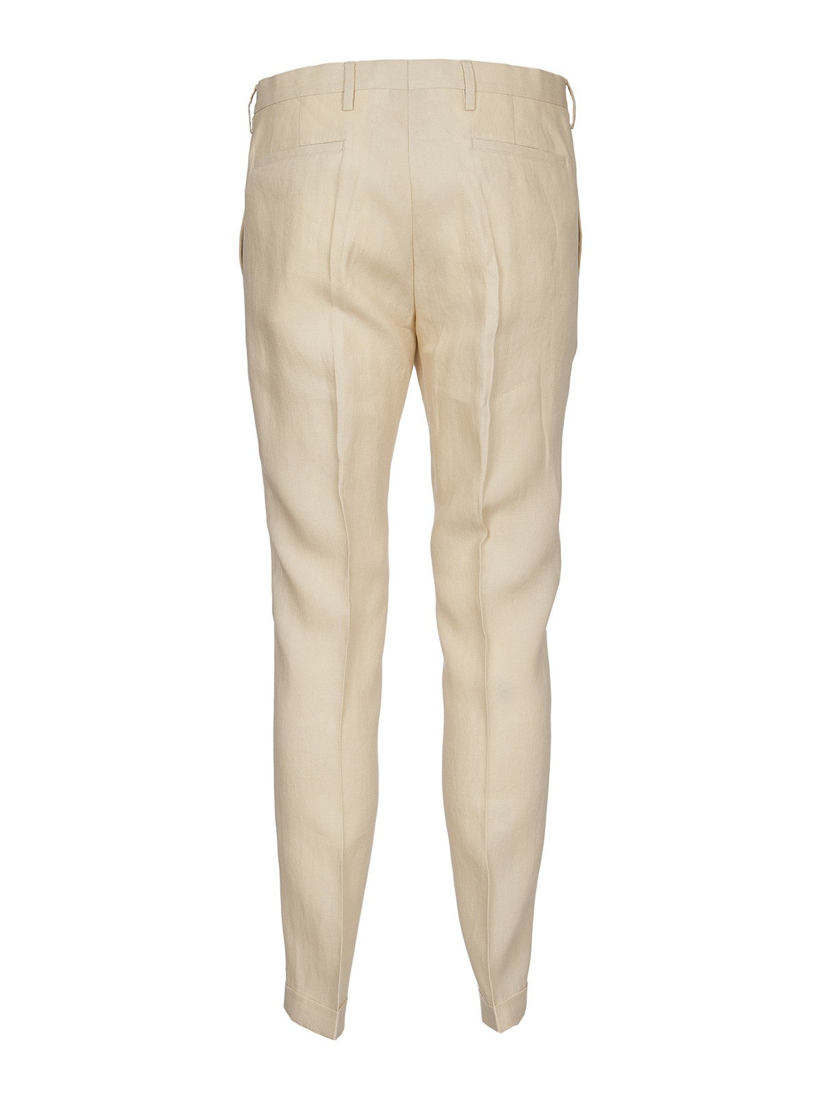 Casual trousers Paul Smith - Linen trousers with turn-ups - M1R150MH0142702
