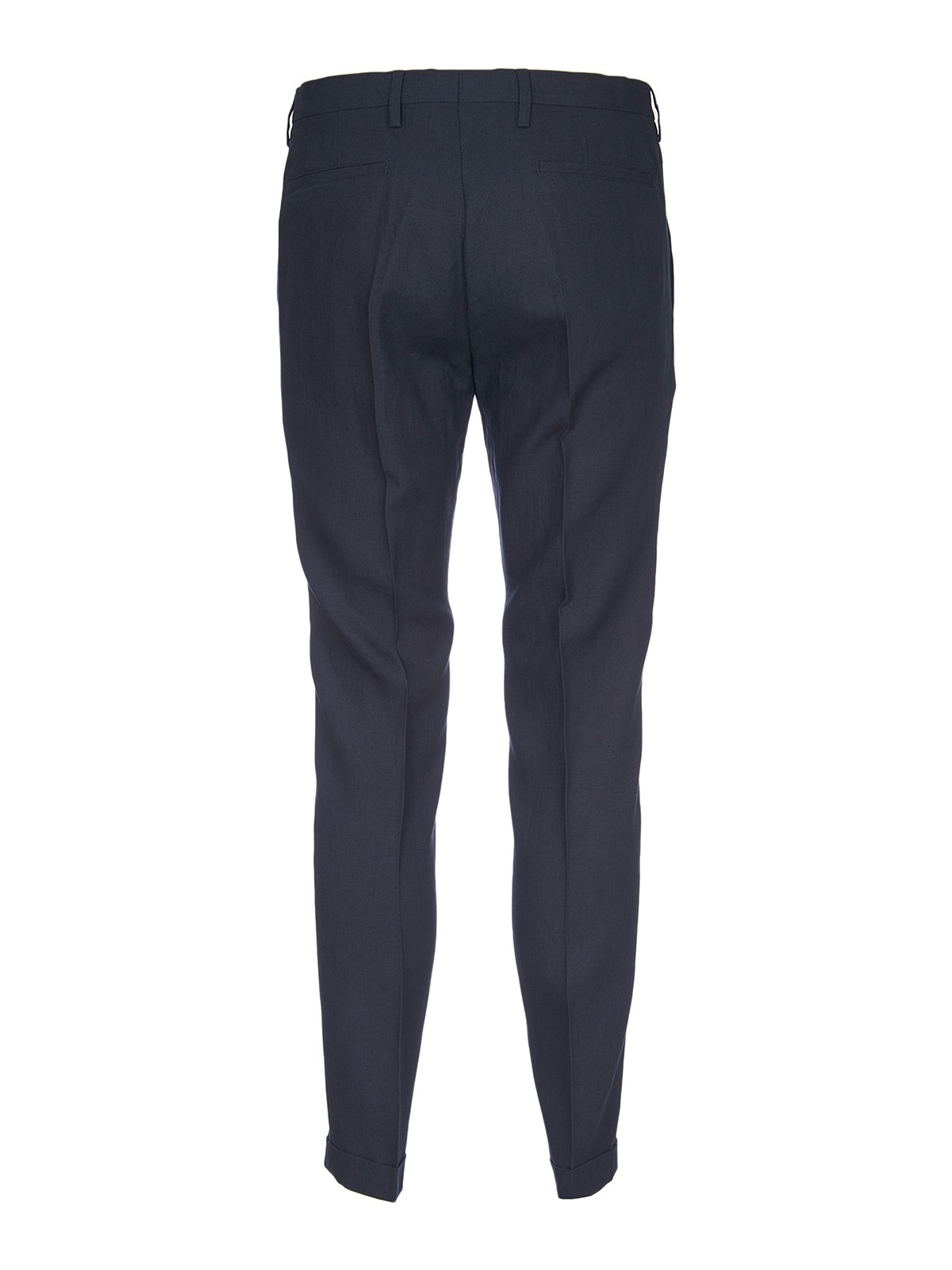 Casual trousers Paul Smith - Linen trousers with turn-ups - M1R150MH0142749