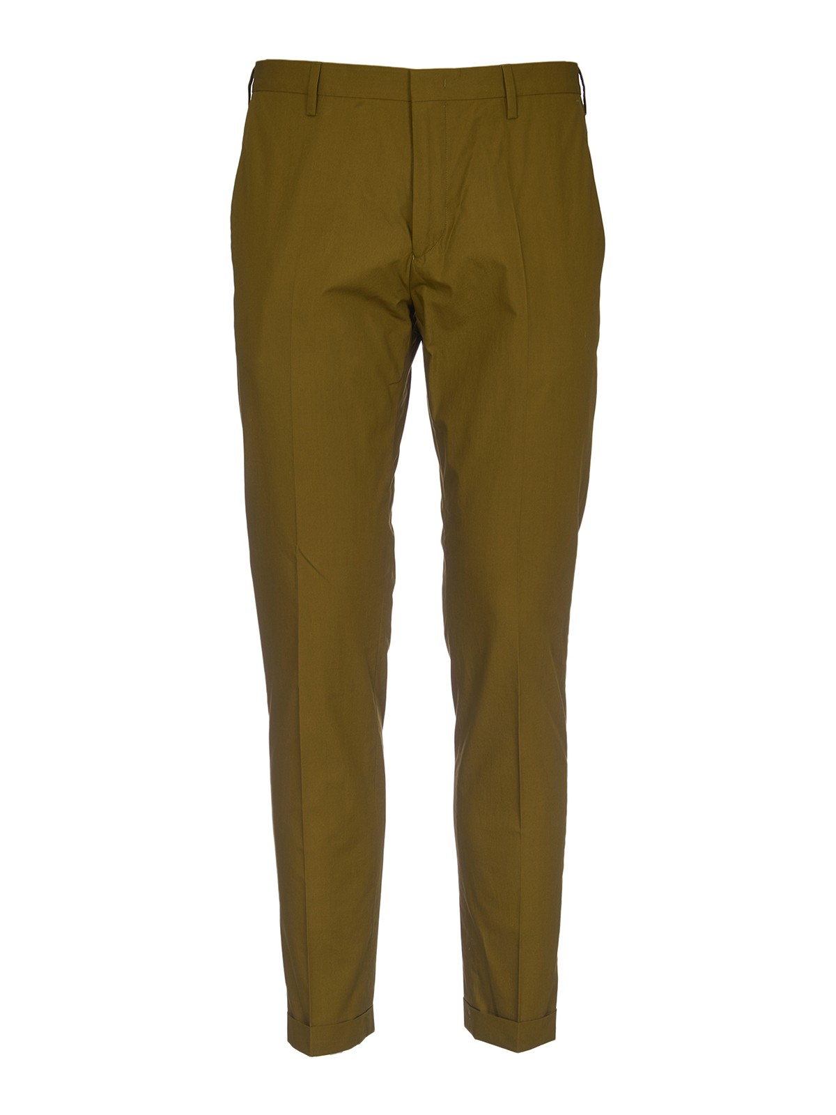 Casual trousers Paul Smith - Cotton trousers with turn-ups ...