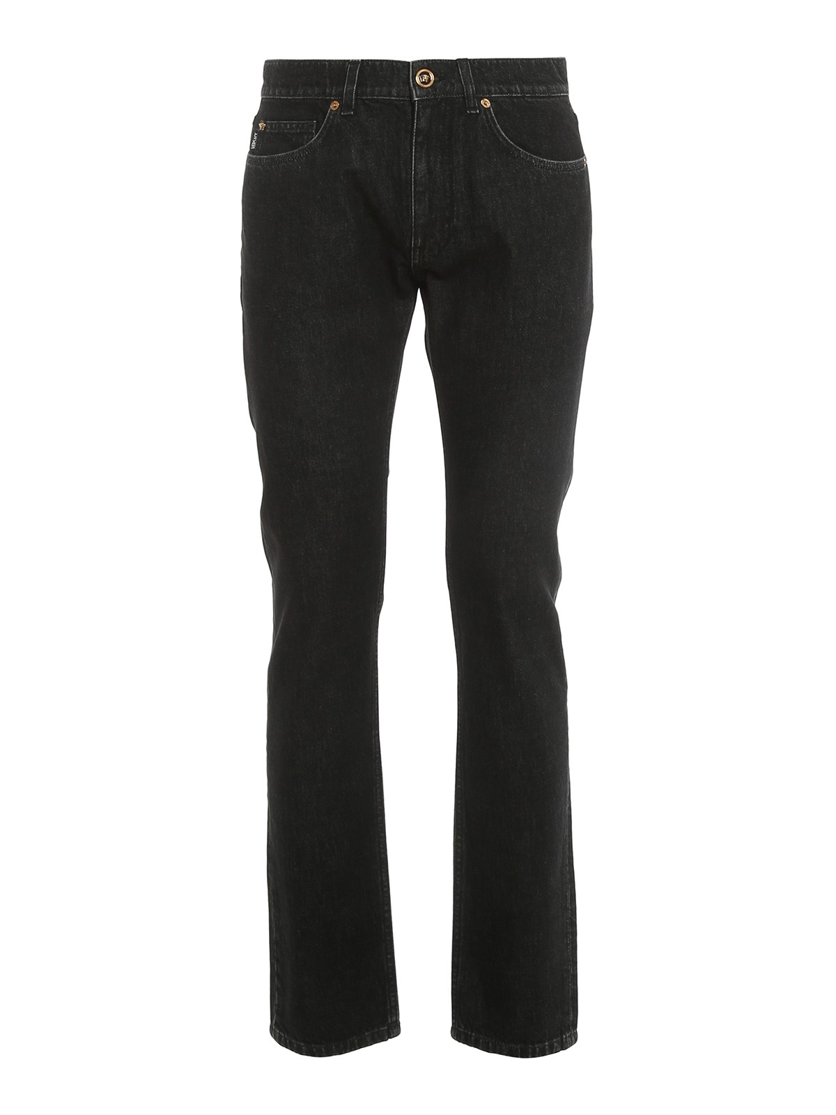 Straight leg jeans Versace - Medusa logo jeans - 10060781A043341D040