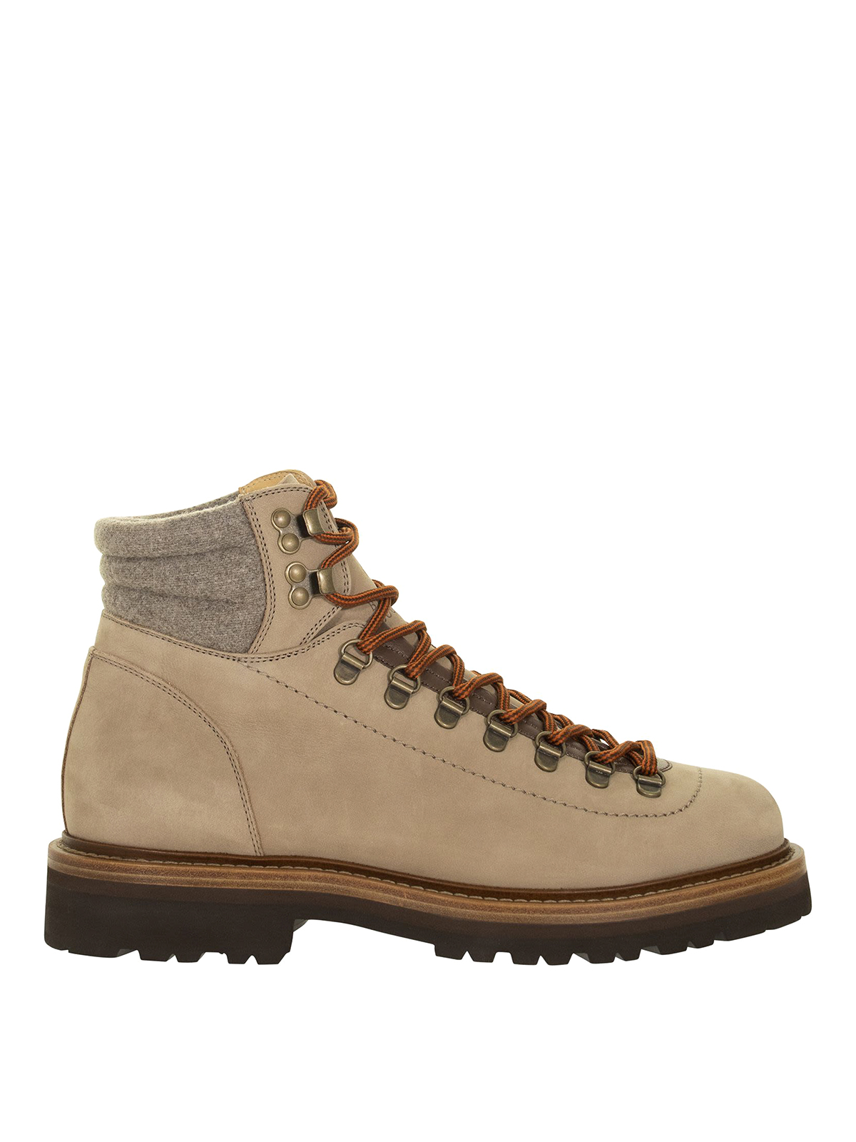 Ankle boots Brunello Cucinelli - Nubuck hiking shoes - MZUDRFS890CCI77