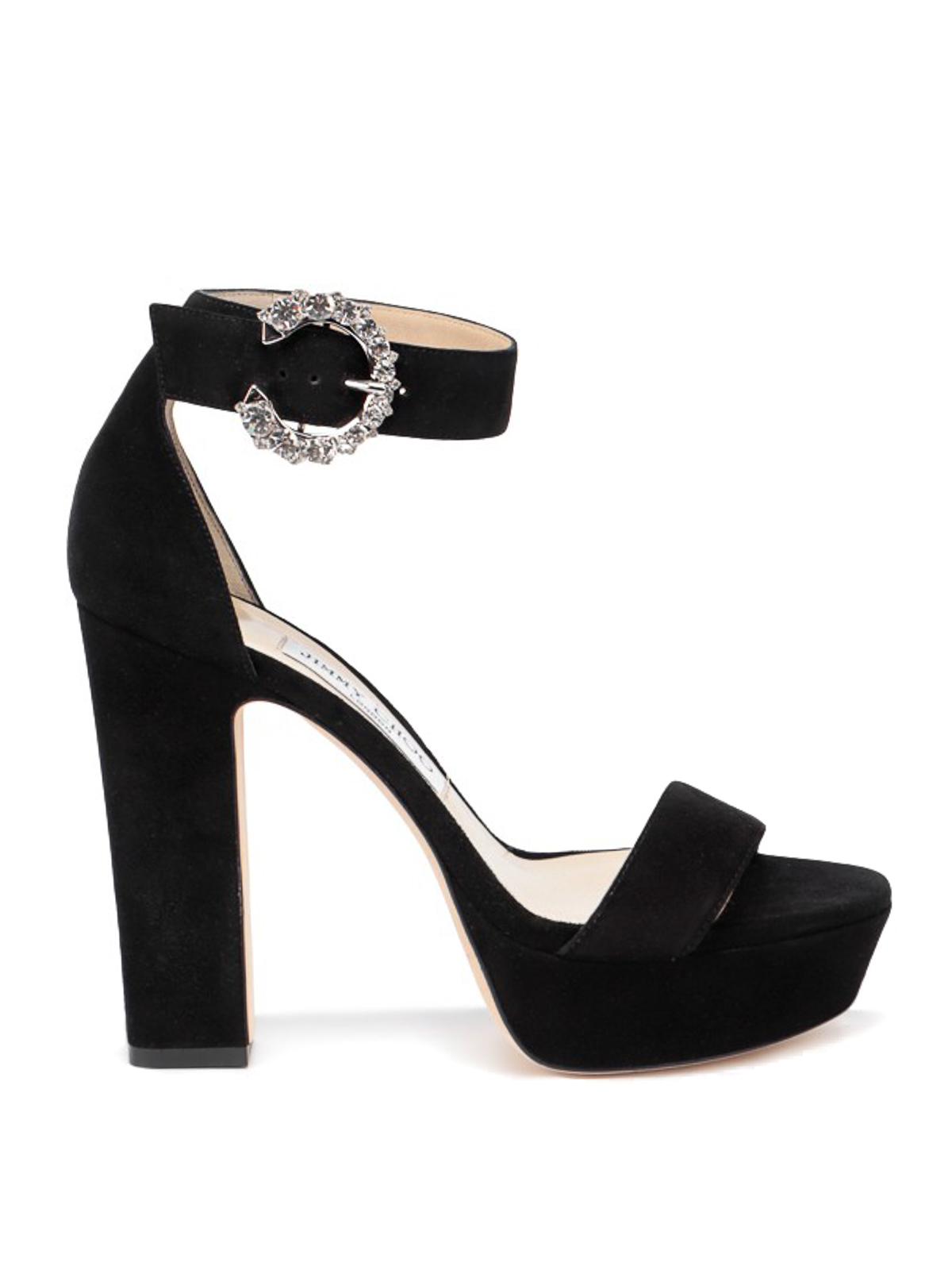 Sandals Jimmy Choo - Mionne 120 sandals - MIONNE120UCBBLACKCRYSTAL