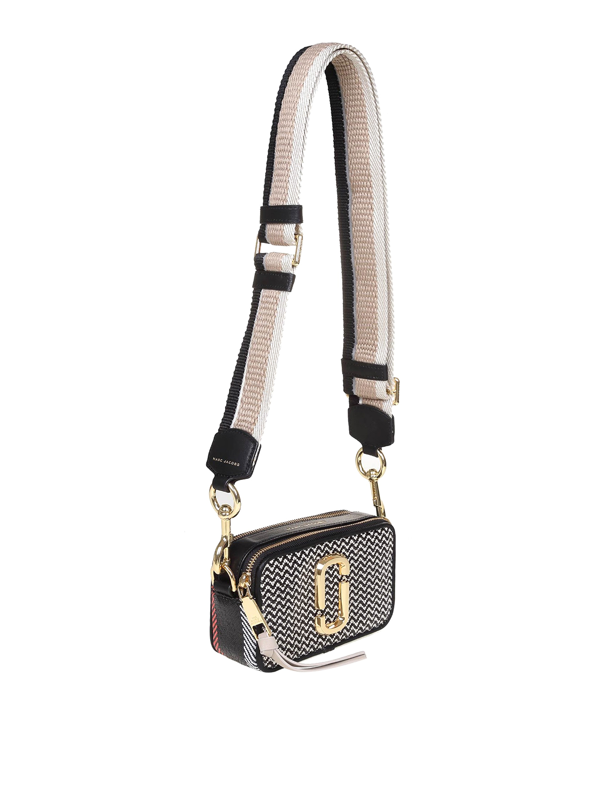 Shoulder bags Marc Jacobs - Marc jacobs snapshot bag in woven fabric ...