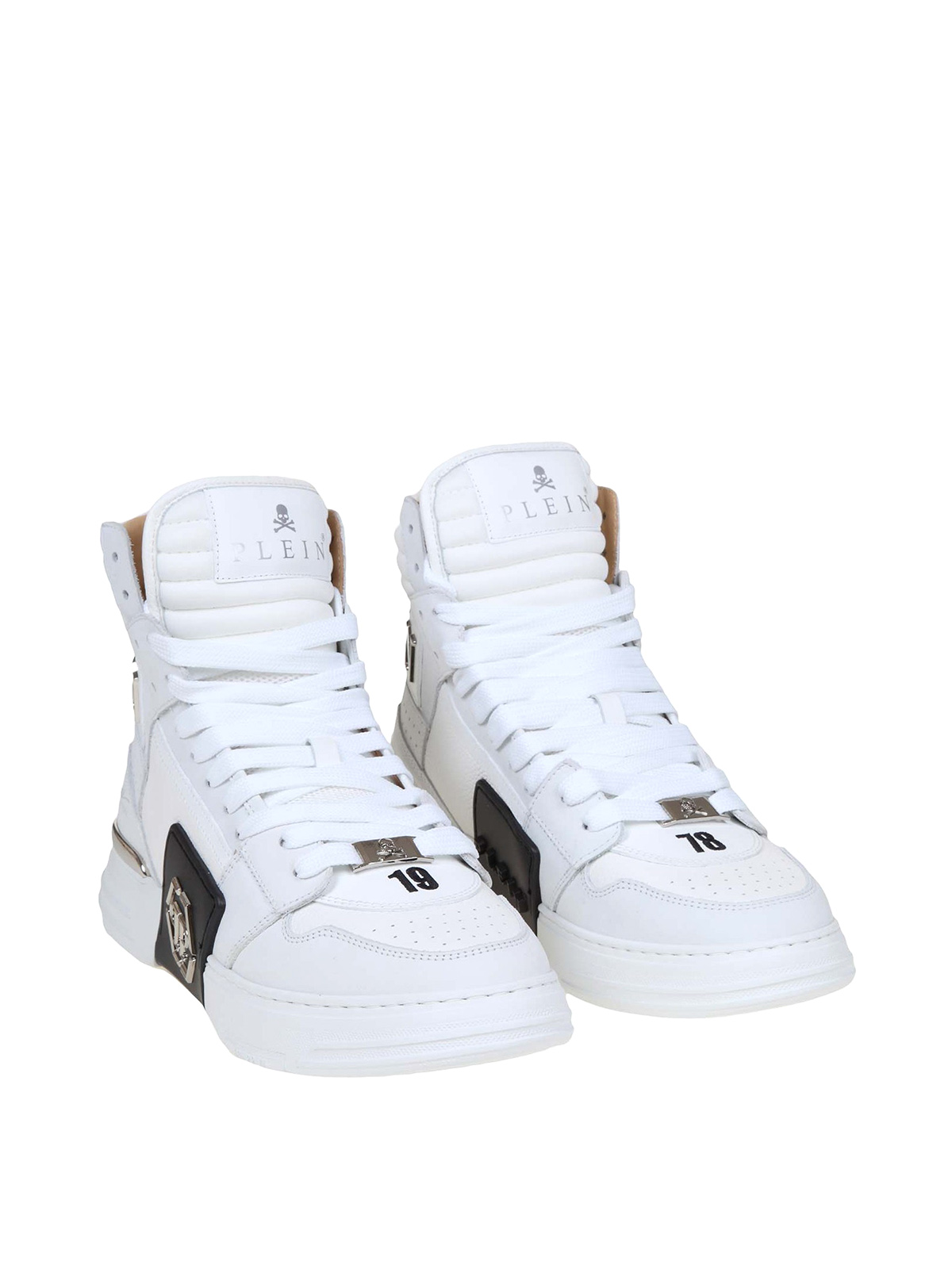 Prime Schat Optimistisch Trainers Philipp Plein - Snaekers hi-top in limited edition leather -  USC0273PLE010N01