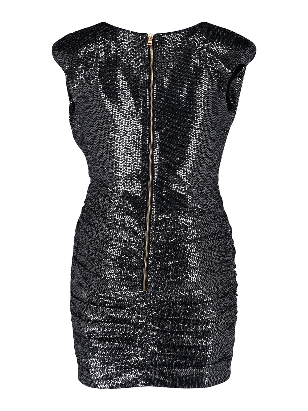 Cocktail dresses Balmain - Sequined mini dress - YF1R5055JD51EAC