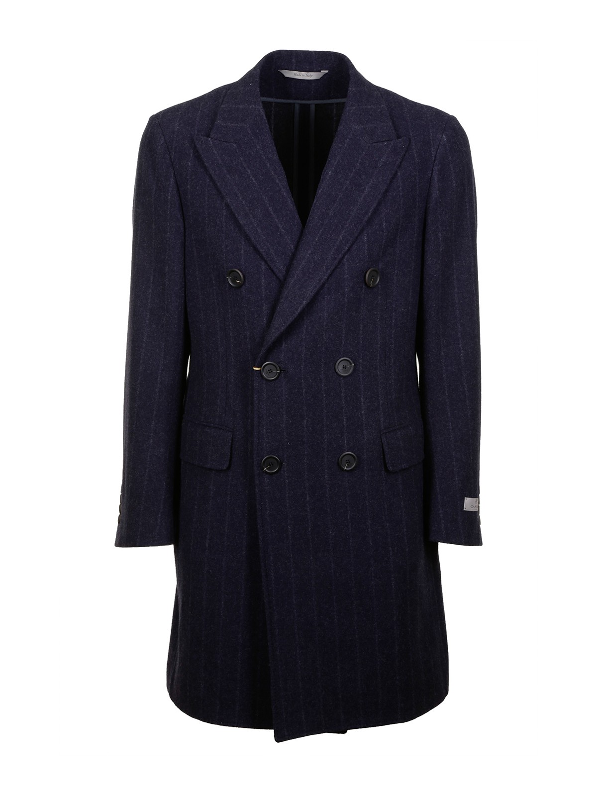 Knee length coats Canali - Wool and cashmere coat - FF0400950874301