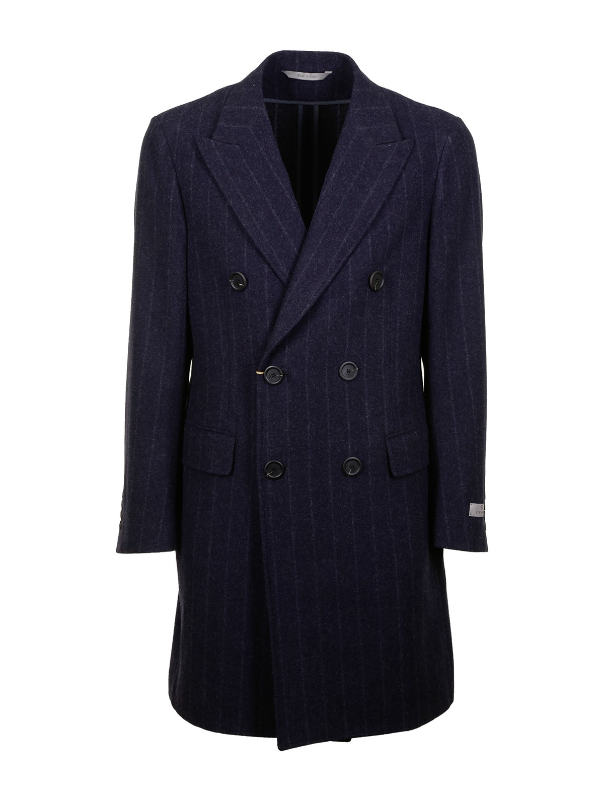 Knee length coats Canali Wool and cashmere coat FF0400950874301
