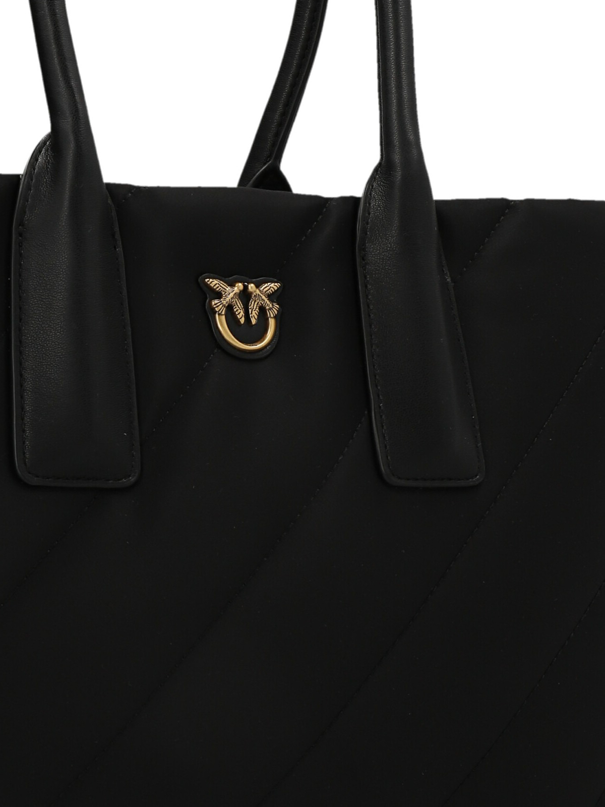 Totes bags Pinko Puffer Maxi Quilt shopping bag 1P22YHA05FZ99Q