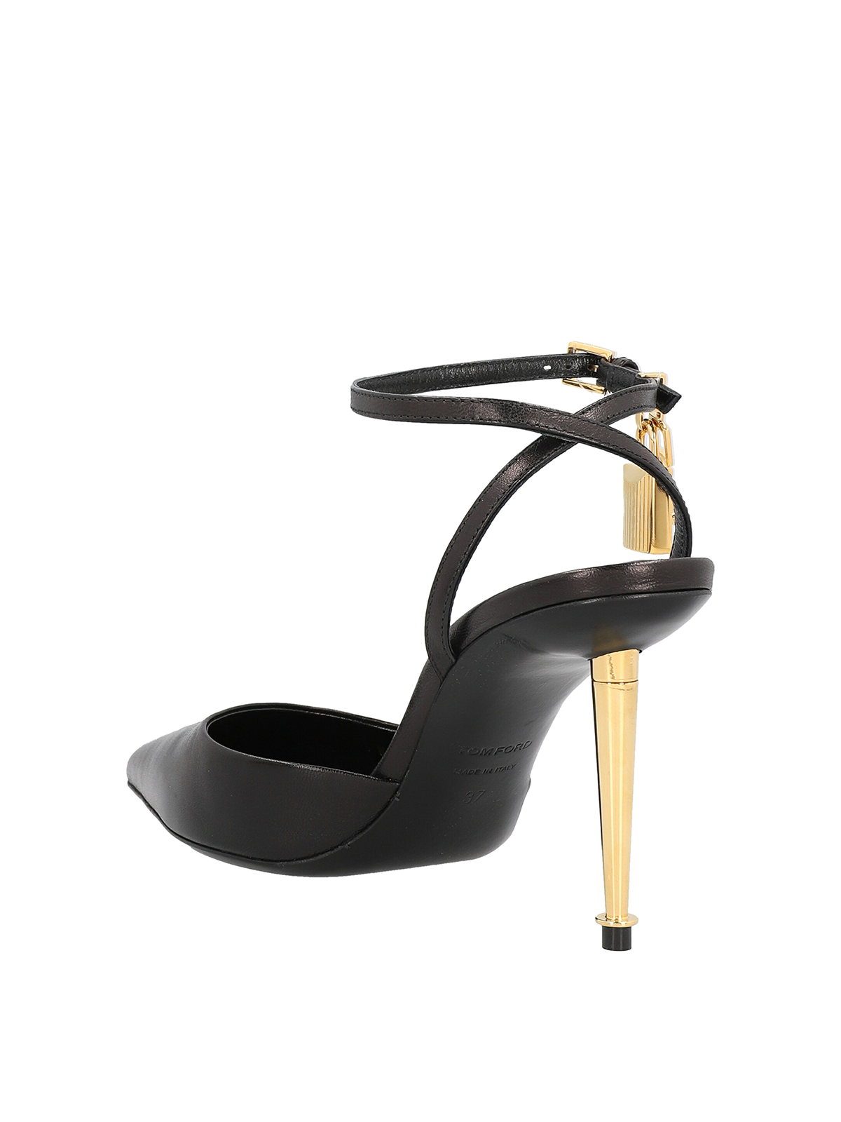 Court shoes Tom Ford - Padlock Court Shoes - W2980TLKD002U9000 