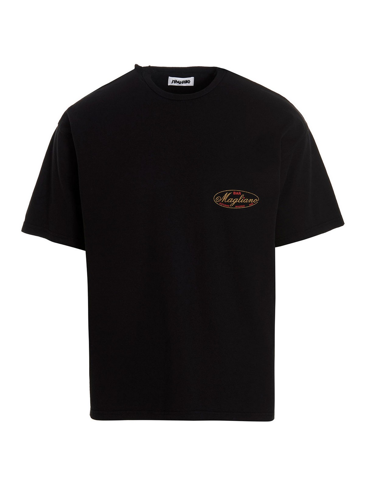 T-shirts Magliano - Logo print Tee - O580087329 | Shop online at iKRIX