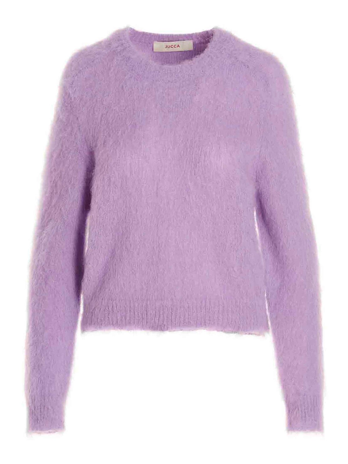 Crew necks Jucca Combed gauze sweater J3611114197