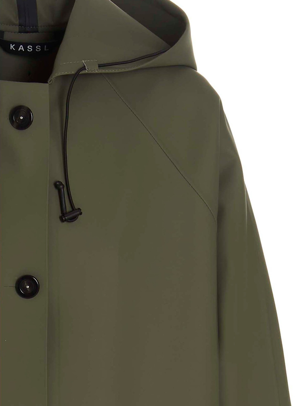 Trench coats Kassl Editions Tech fabric trench coat HS22C19201W0070