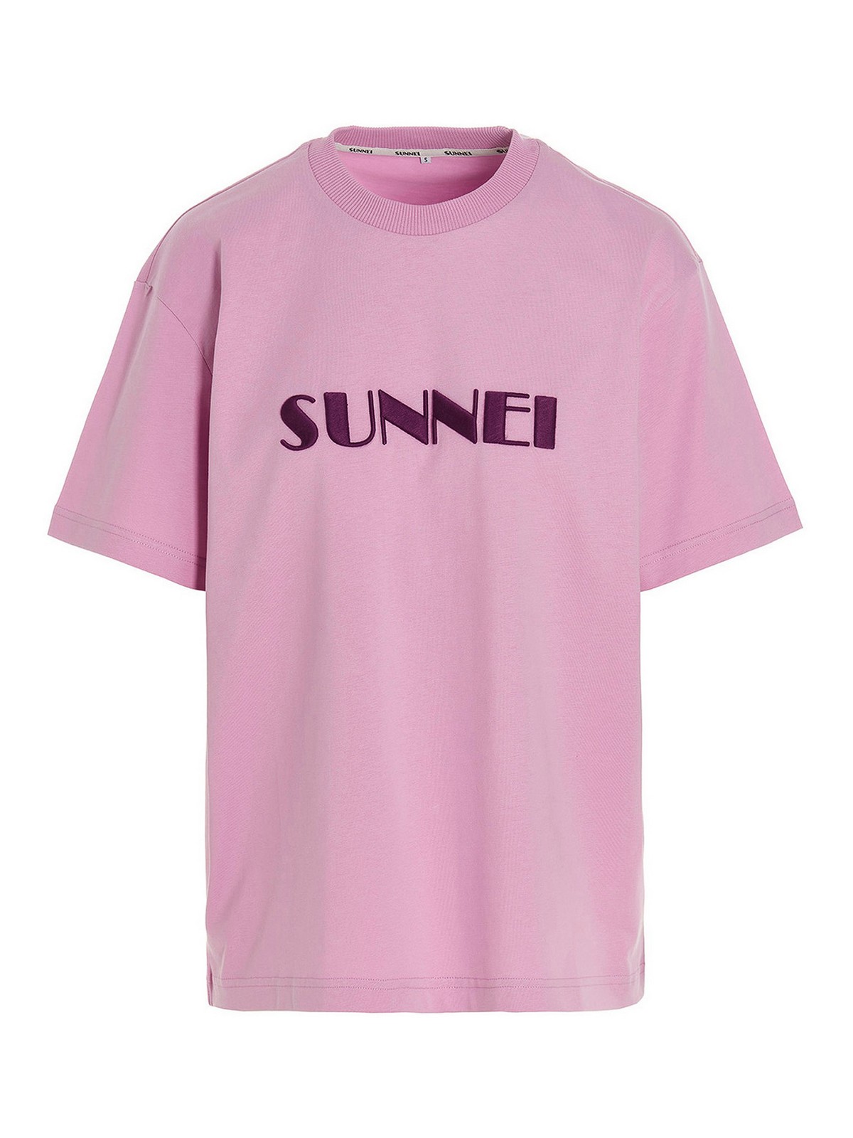 T-shirts Sunnei - Logo T-shirt - MRTWXJER014006B | Shop online at iKRIX