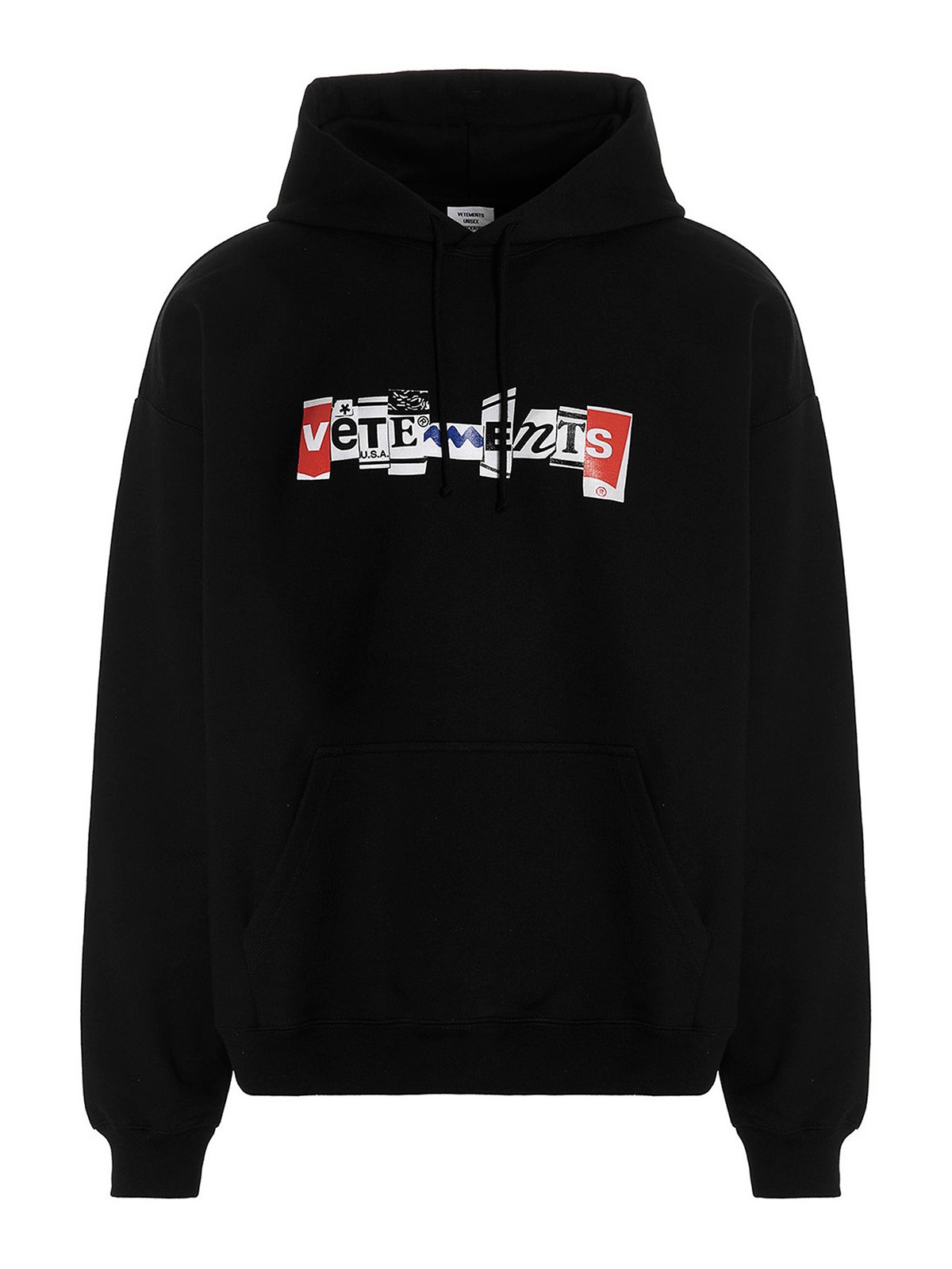 Sweatshirts & Sweaters Vetements - Logo hoodie - UA53HD240BBLACK