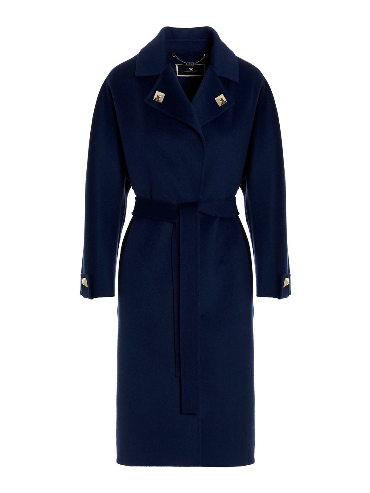 Trench coats Elisabetta Franchi - Dressing gown coat - CP40C26E2590