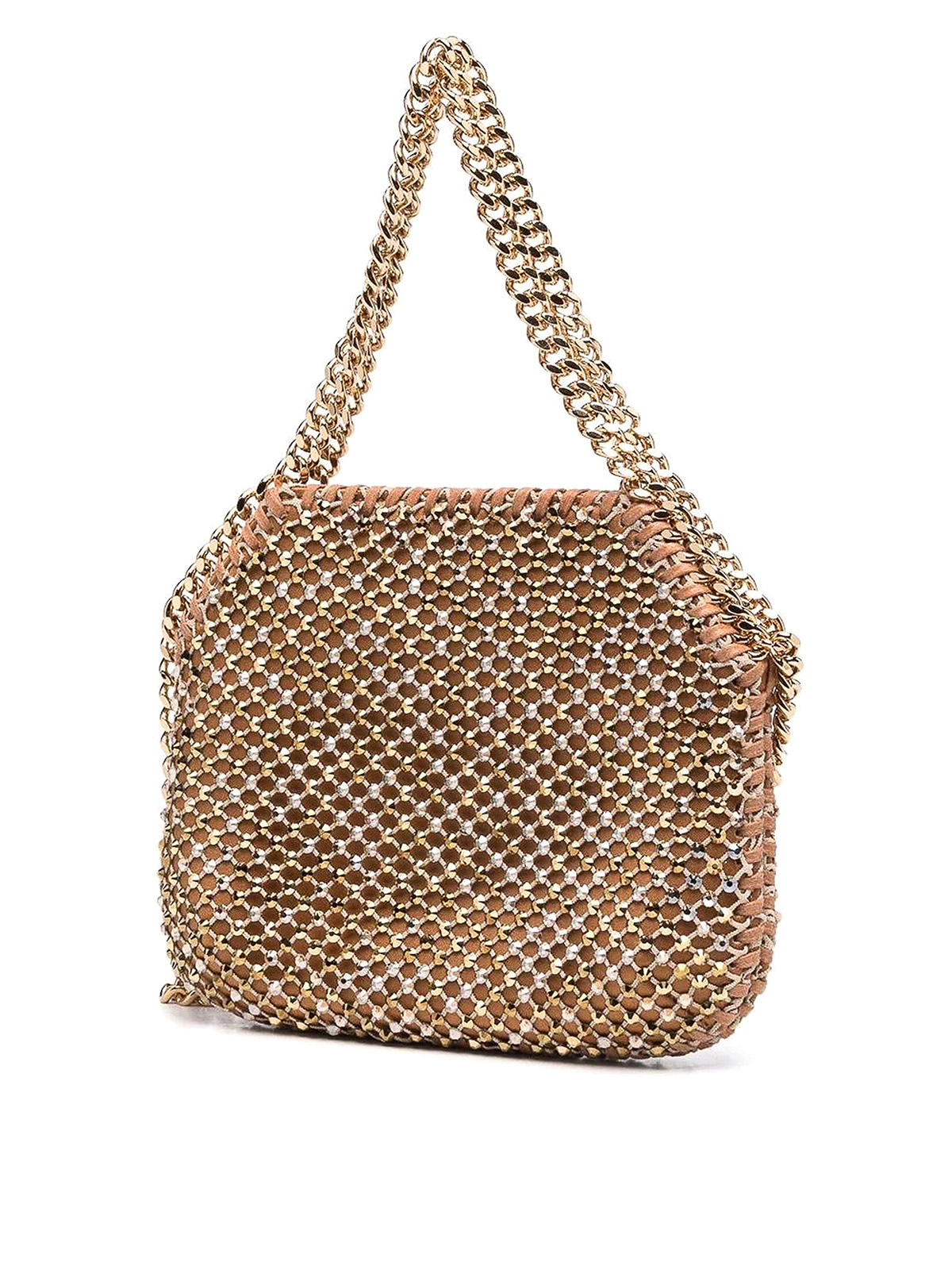 Cross body bags Stella Mccartney Falabella crystal mesh crossbody bag