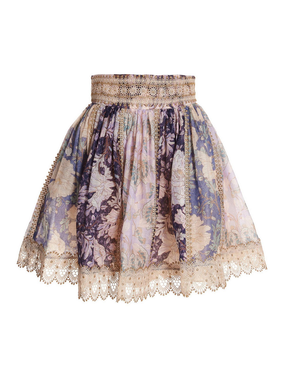 Mini skirts Zimmermann - Celestial miniskirt - 4496SCELSPLF | iKRIX.com