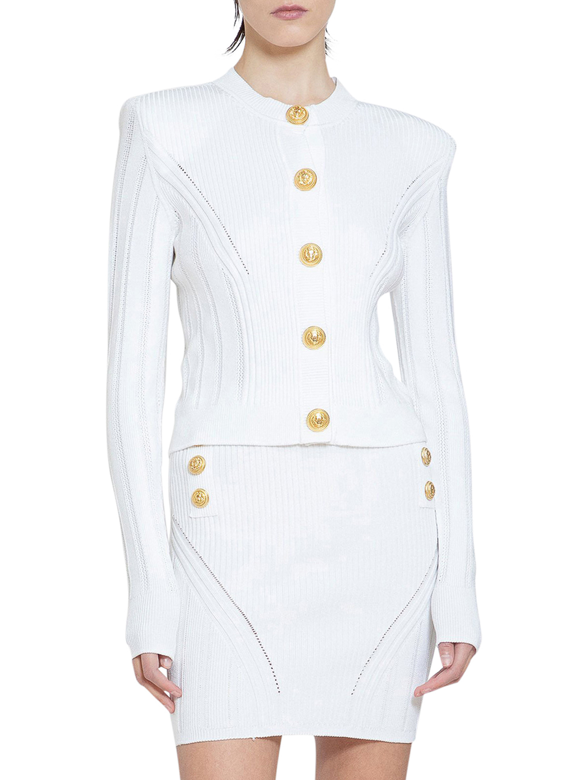 Cardigans Balmain - Cropped cardigan 
