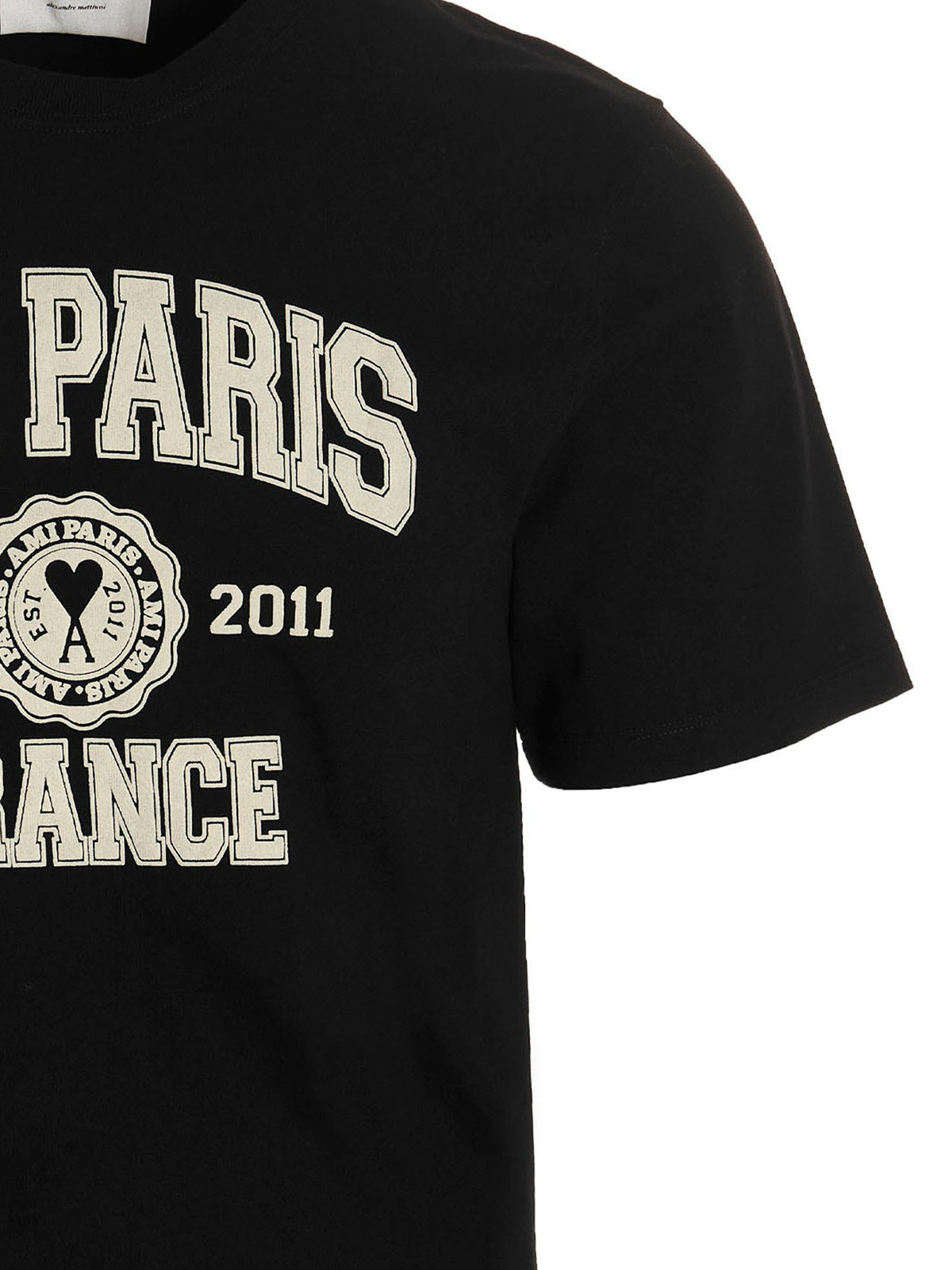 T-shirts Ami Paris - Logo t-shirt - HTS010702001 | Shop online at