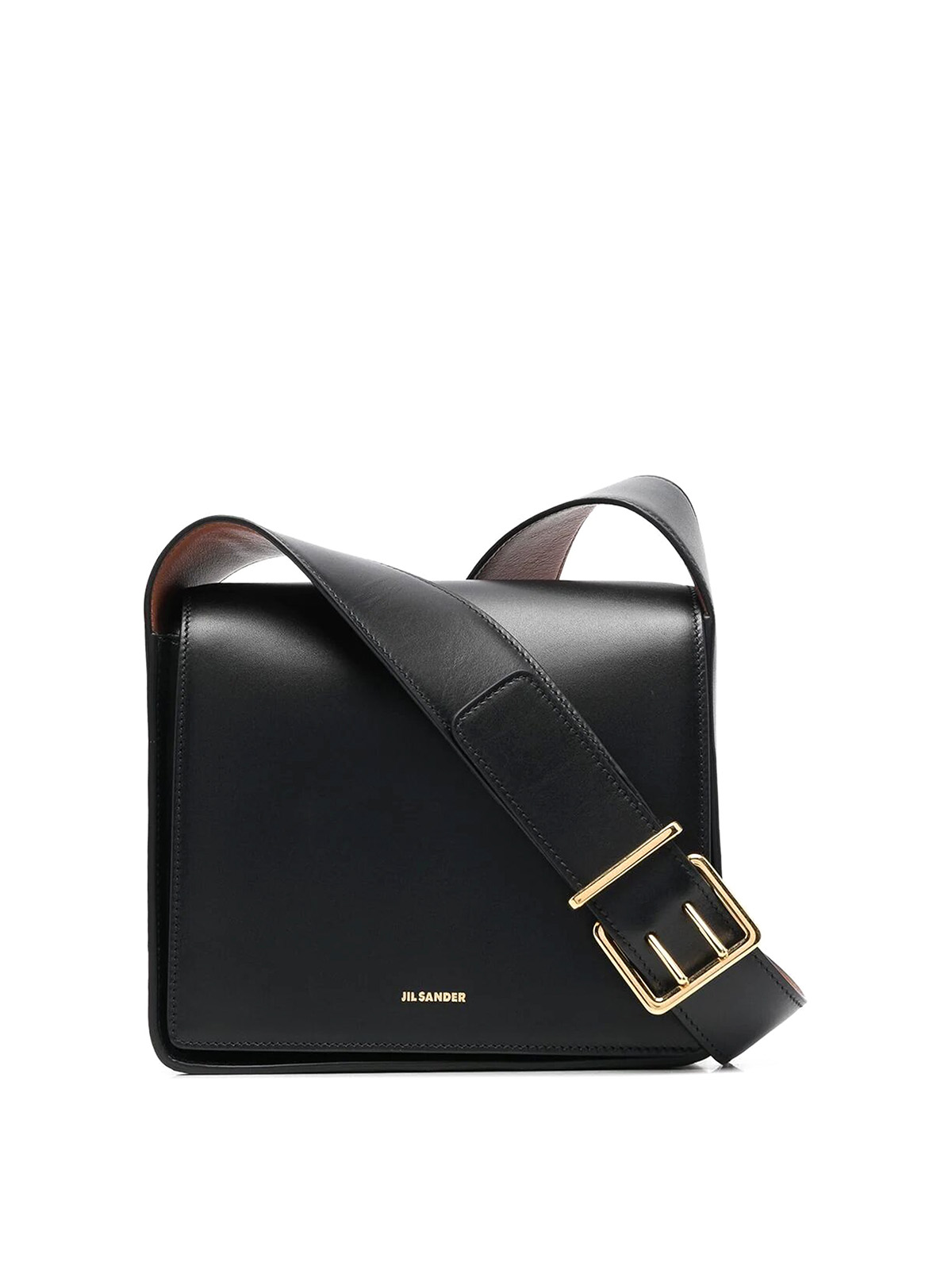 Leather shoulder bag