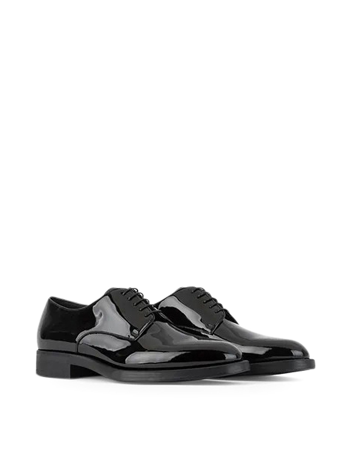 verhaal vrijwilliger Ontwapening Classic shoes Giorgio Armani - Patent Derby shoes - X2C679XAT2400002