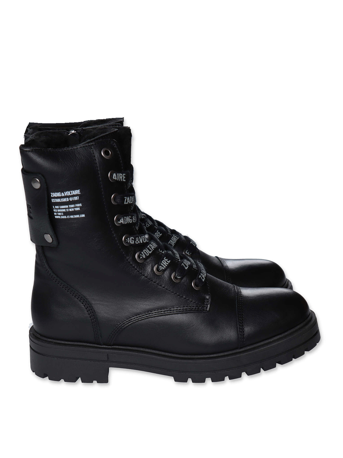 leather biker boots 