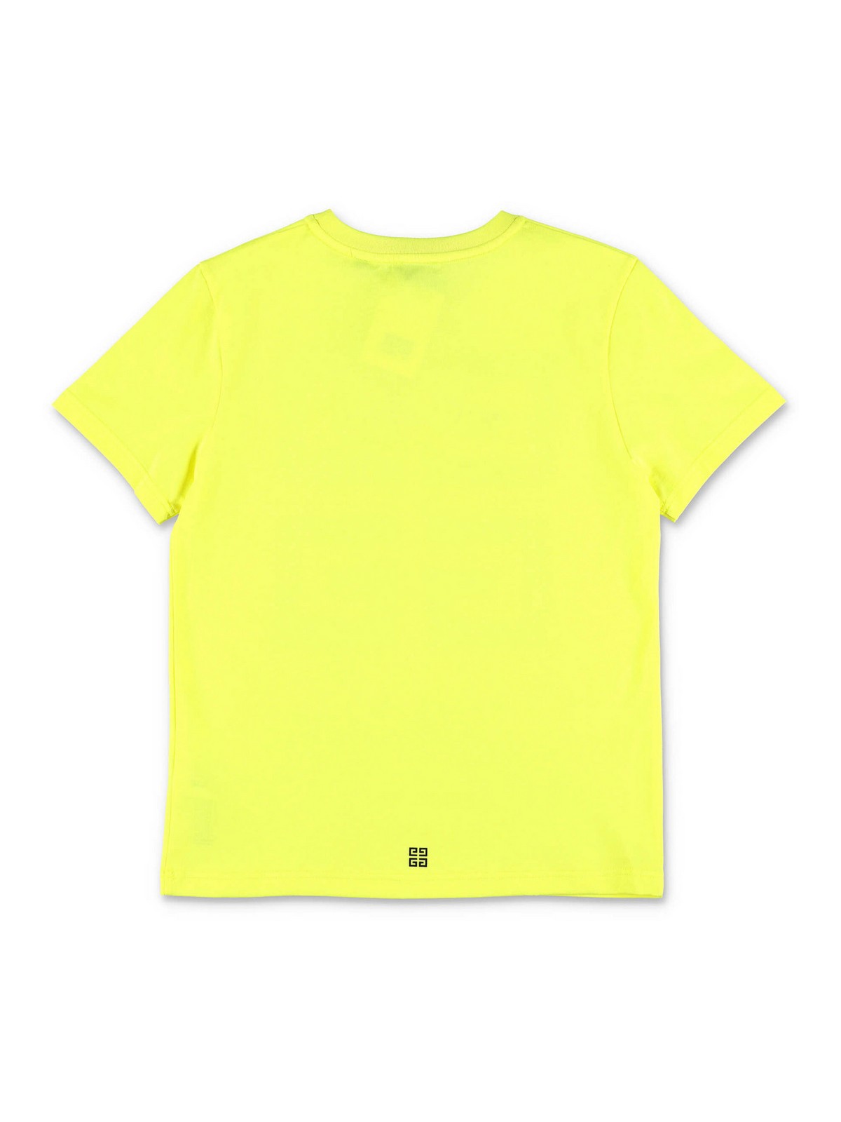 T-shirts Givenchy - Fluo yellow cotton jersey t-shirt - H253985550