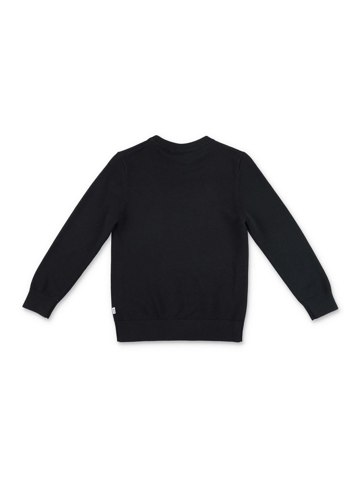 Crew necks Hugo Boss - Black knit 