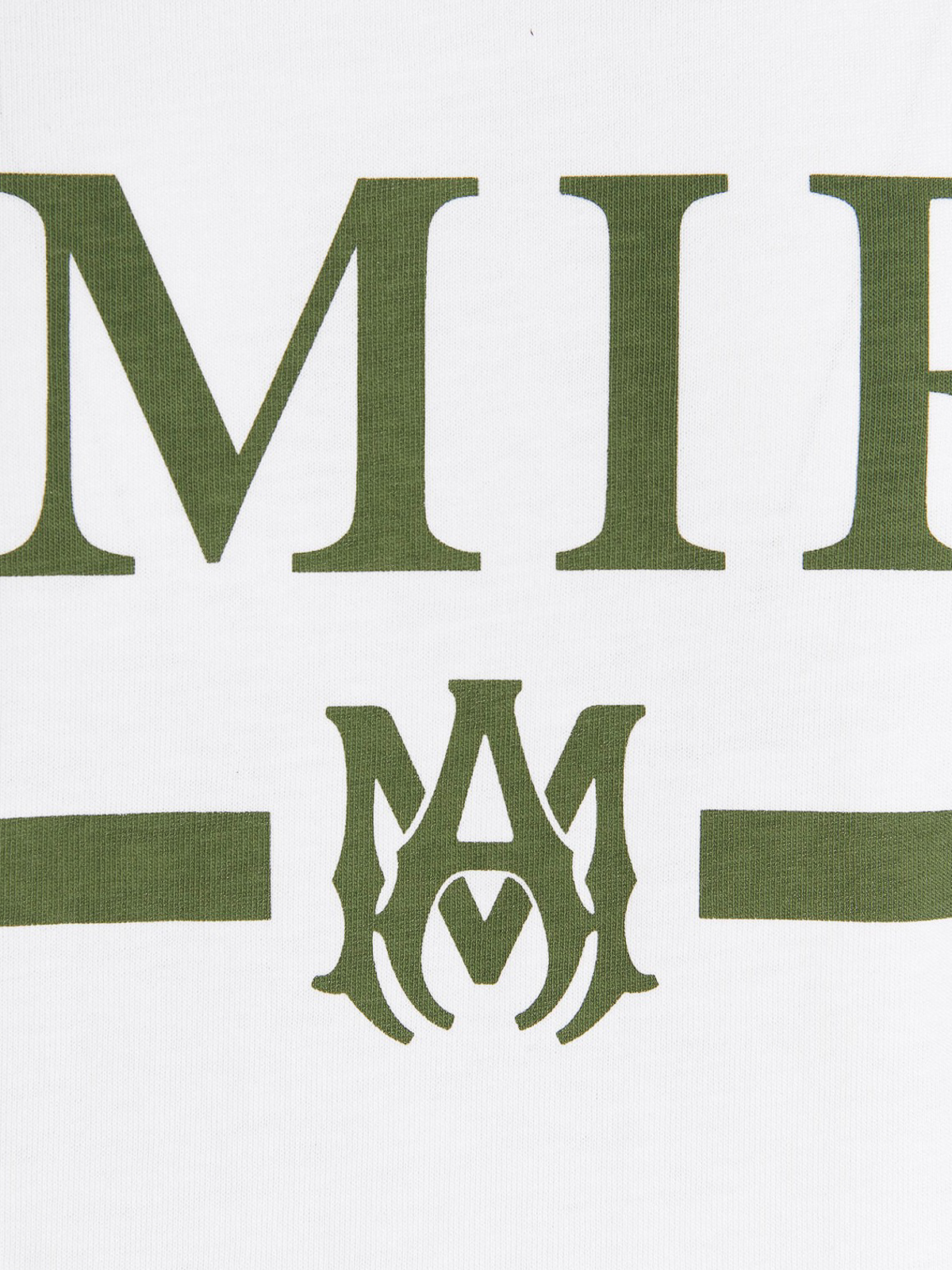 T-shirts Amiri - Logo print t-shirt - MJL004100 | Shop online at iKRIX